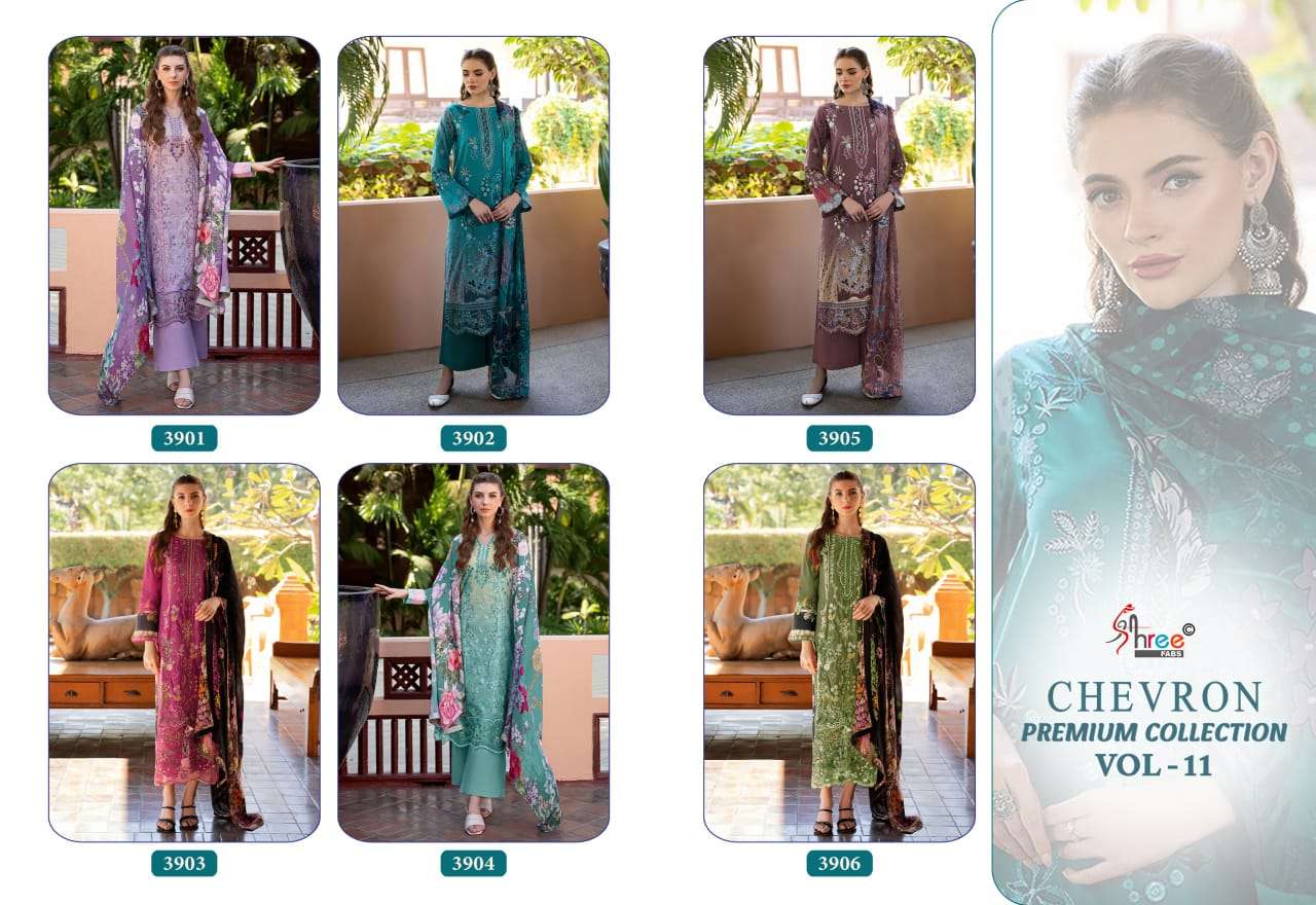 CHEVRON PREMIUM COLLECTION VOL-11 BY SHREE-01-06 A