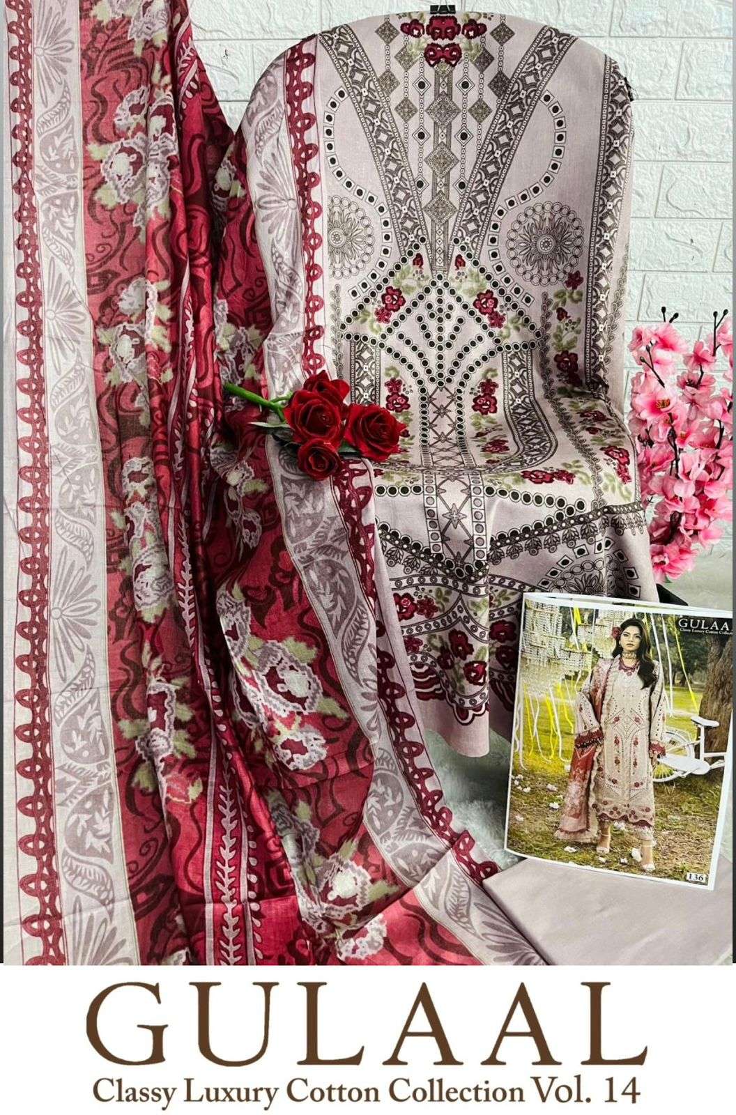 CLASSY LUXURY COTTON COLLECTION VOL14 BY GULAAL-19