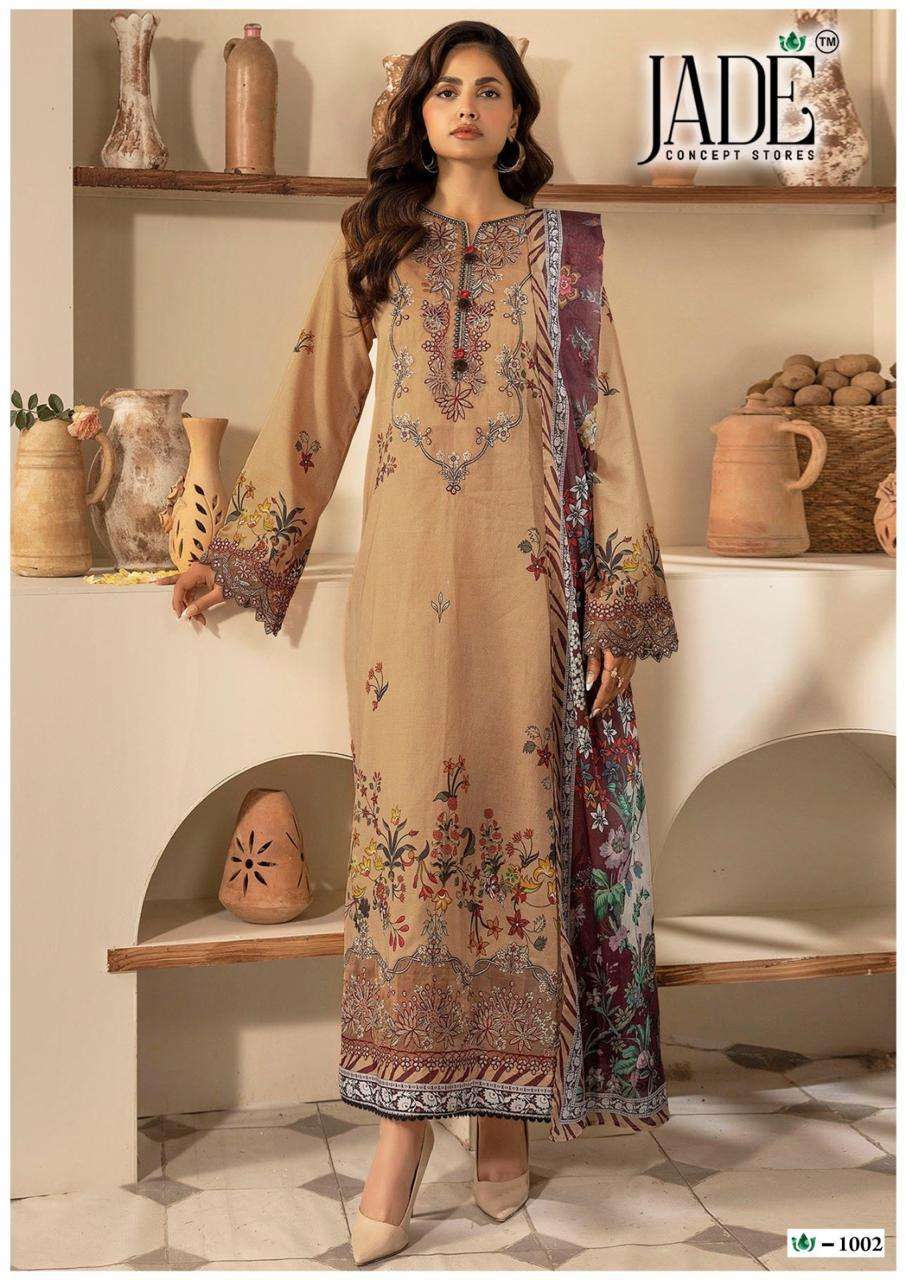 CRIMSON EXCLUSIVE HEAVY LAWN COLLECTION VOL 10 READY WEAR BY JADE-01