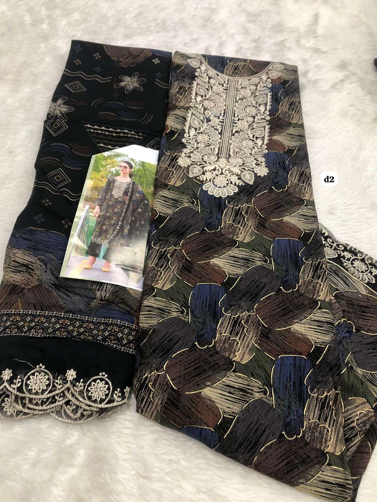 Falah Premium Cotton Collection code 30430 Falah Designer Suits-05