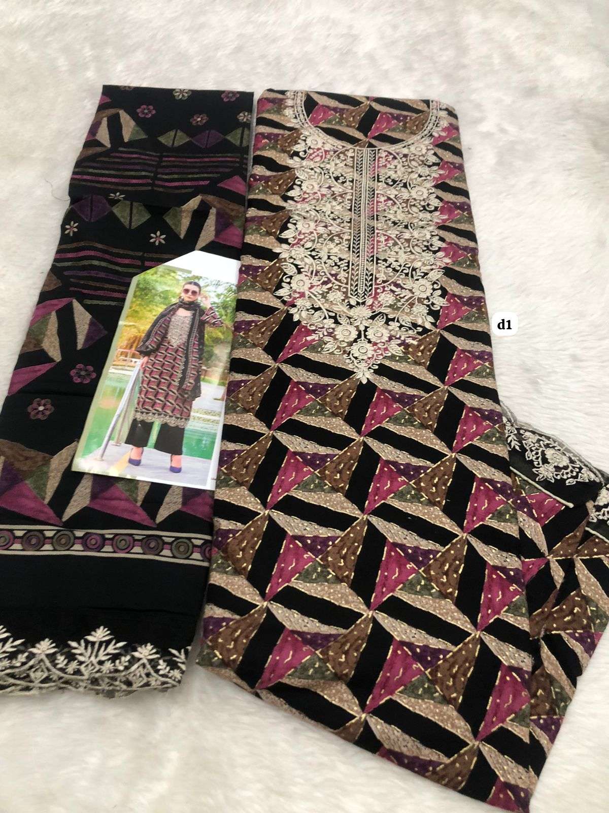 Falah Premium Cotton Collection code 30430 Falah Designer Suits-06