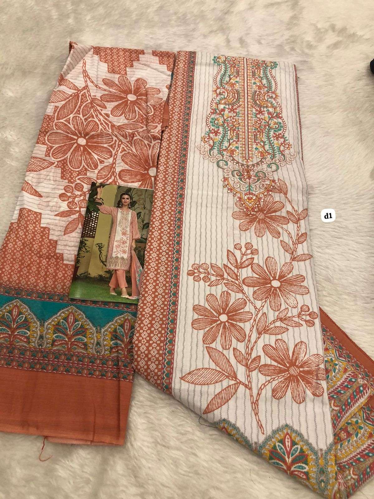 Falah Premium Cotton Collection code 30431 Falah Designer Suits-08