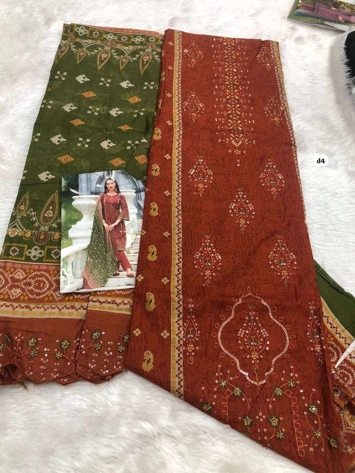 Falah Premium Cotton Collection code 30433 Falah Designer Suits-04