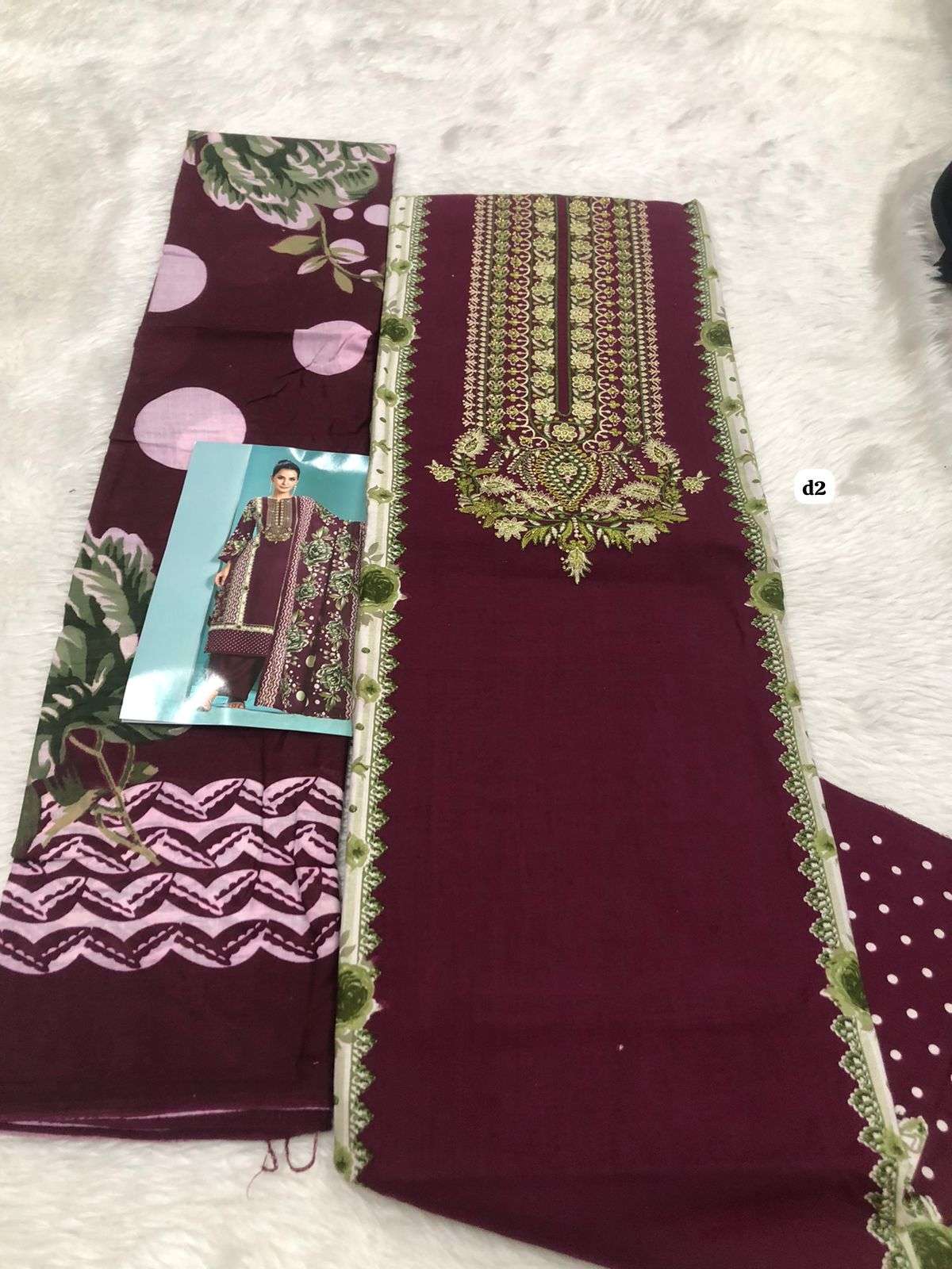 Falah Premium Cotton Collection code 30434 Falah Designer Suits-05