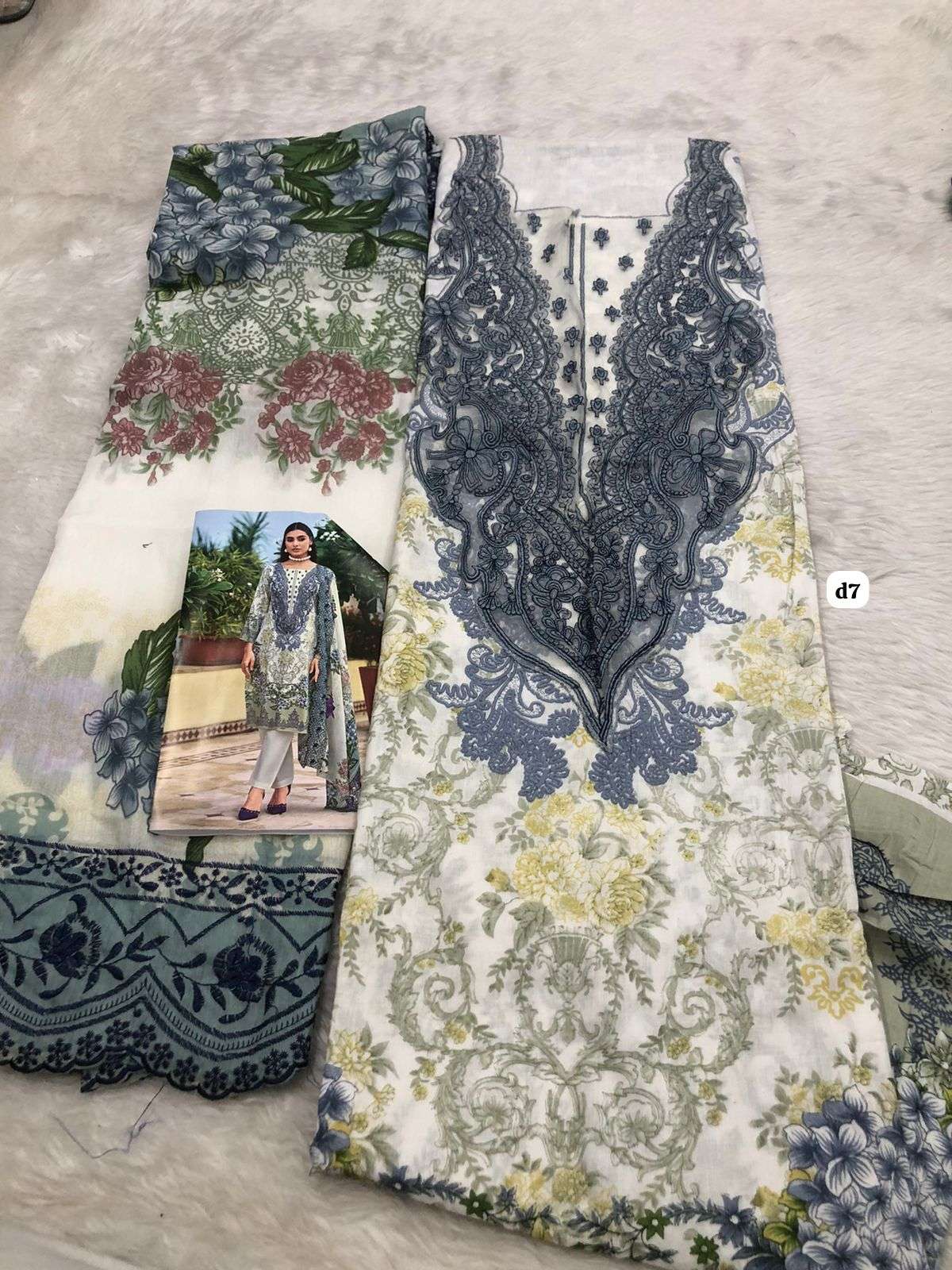 Falah Premium Cotton Collection code 30454 by Falah Designer Suits-01-07 A