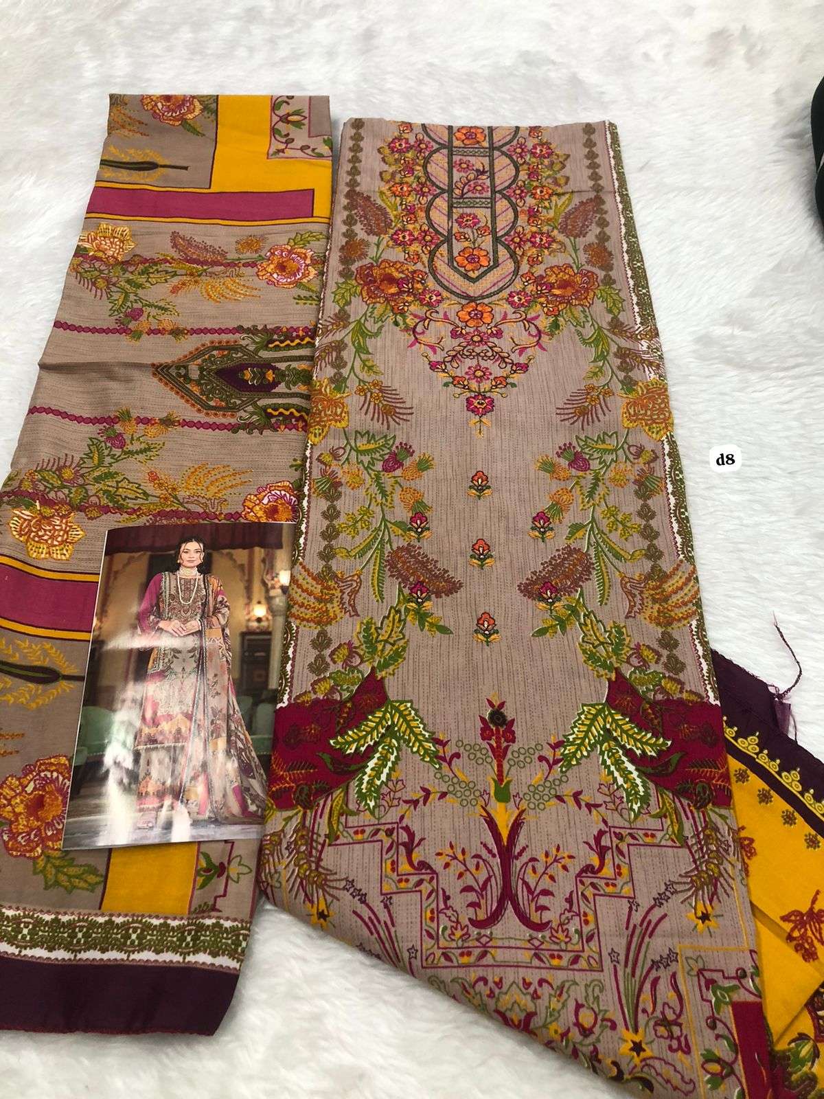 Falah Premium Cotton Collection code 30455 by Falah Designer Suits-01