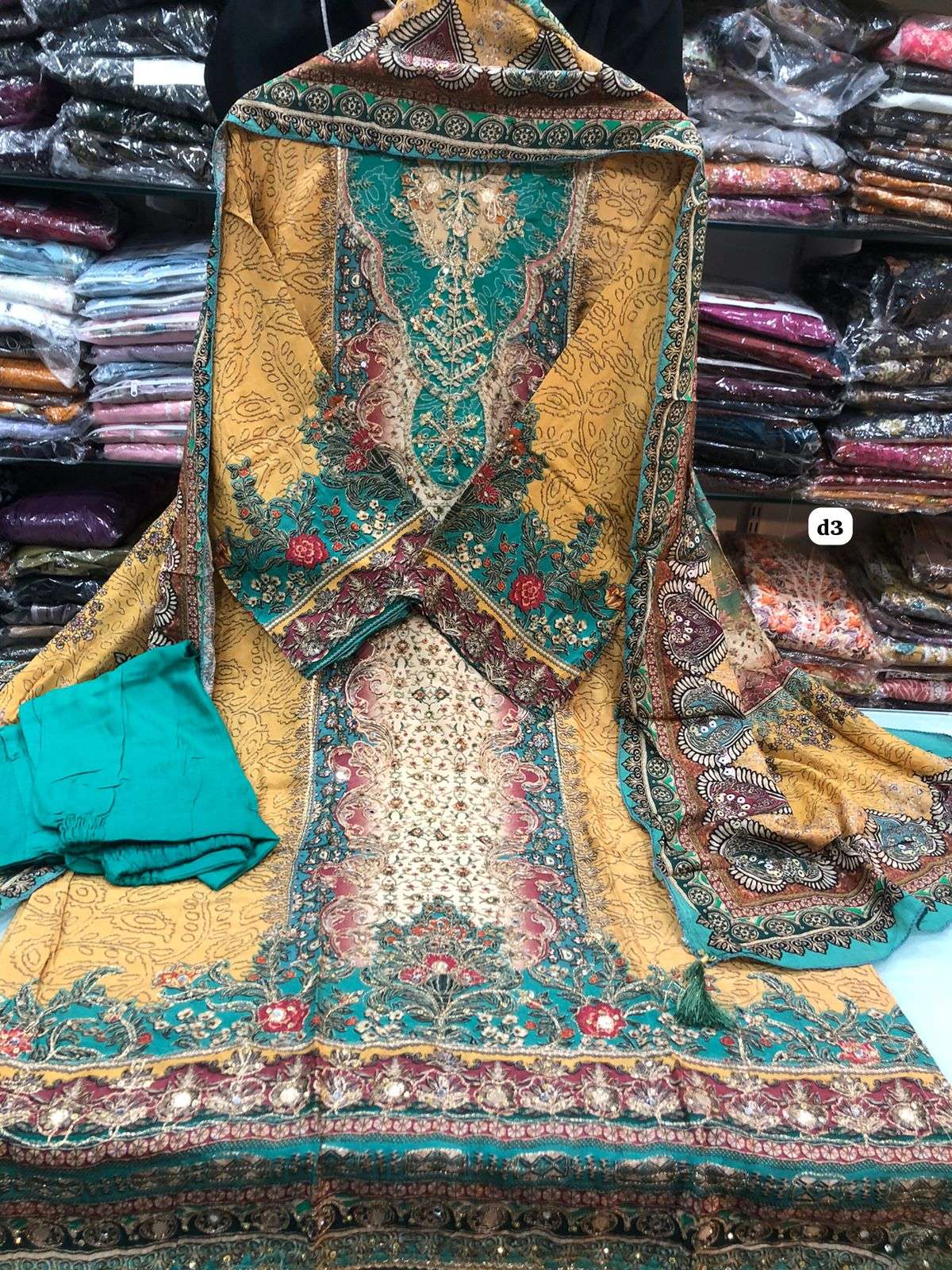 Falah Premium Maslin Collection Ready to Wear code 30446 by Falah Designer Suits-01