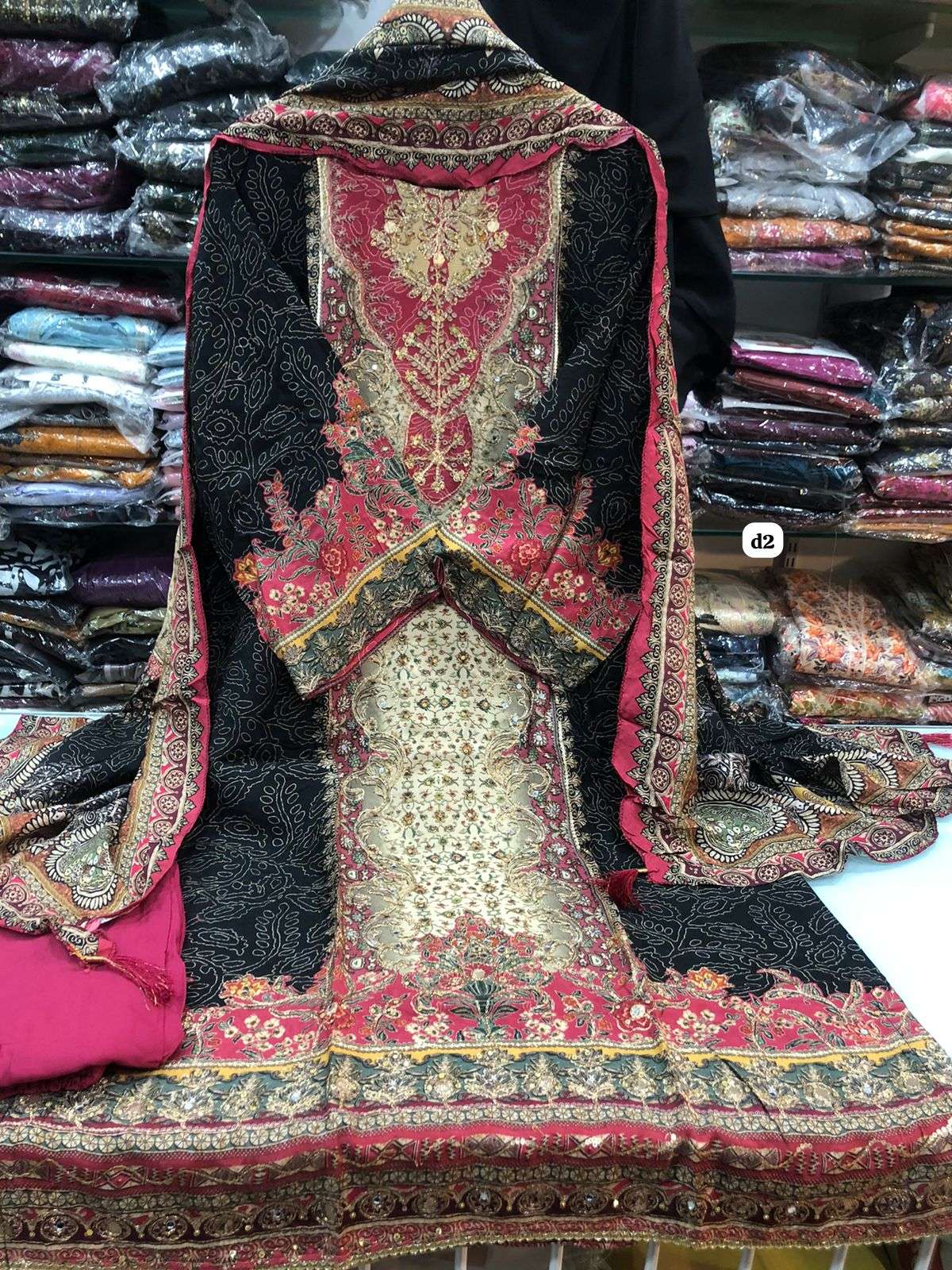 Falah Premium Maslin Collection Ready to Wear code 30446 by Falah Designer Suits-03