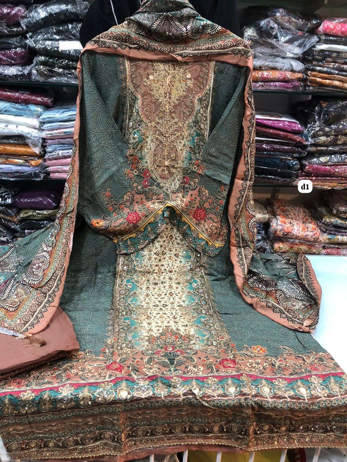 Falah Premium Maslin Collection Ready to Wear code 30446 by Falah Designer Suits-04