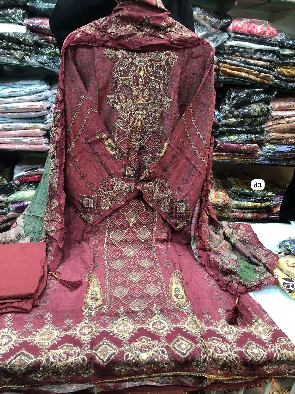 Falah Premium Maslin Collection Ready to Wear code 30447 by Falah Designer Suits-02