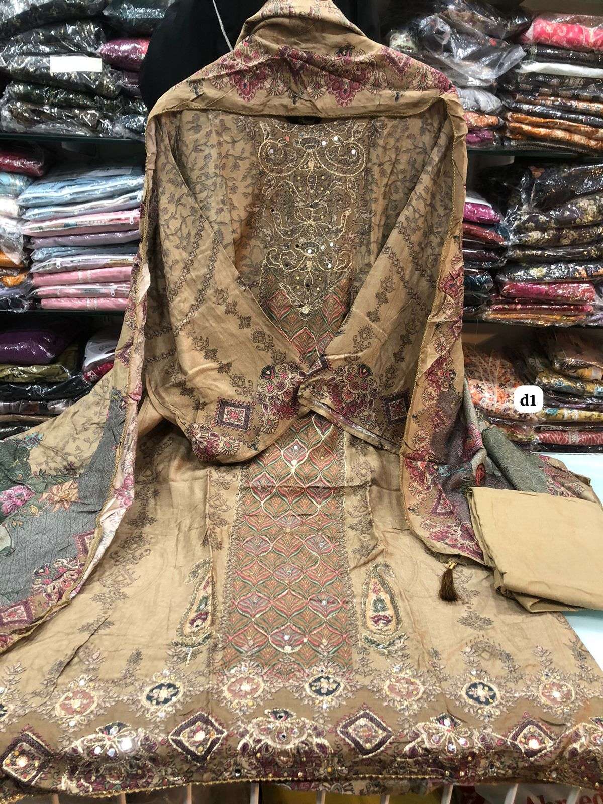 Falah Premium Maslin Collection Ready to Wear code 30447 by Falah Designer Suits-04