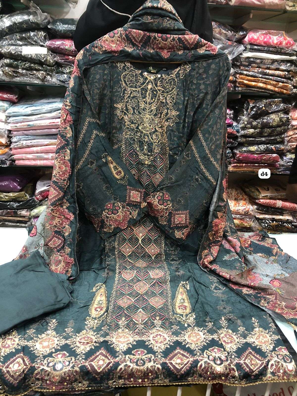 Falah Premium Maslin Collection Ready to Wear code 30447 by Falah Designer Suits-08