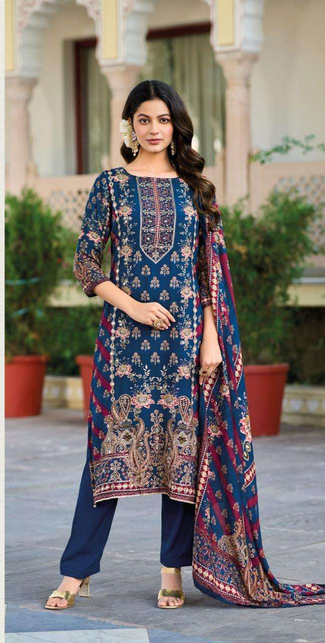 Falah Premium Maslin Collection Ready to Wear code 30450 by Falah Designer Suits-01