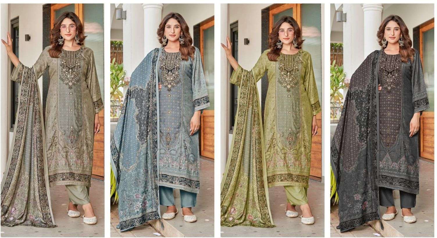 Falah Premium Maslin Collection Ready to Wear code 30452 by Falah Designer Suits-01-08