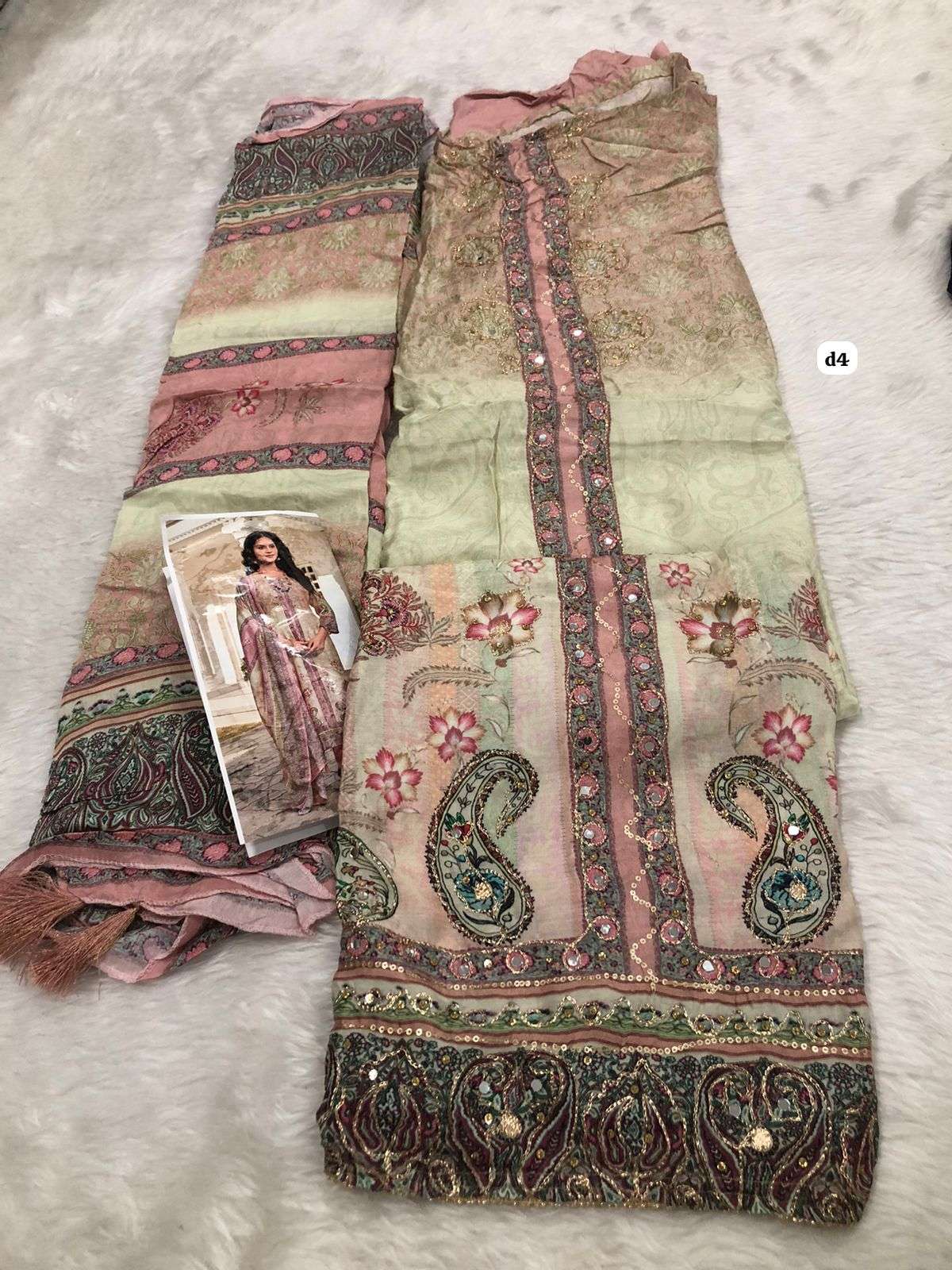 Falah Premium Muslin Collection code 30457 by Falah Designer Suits-01-05