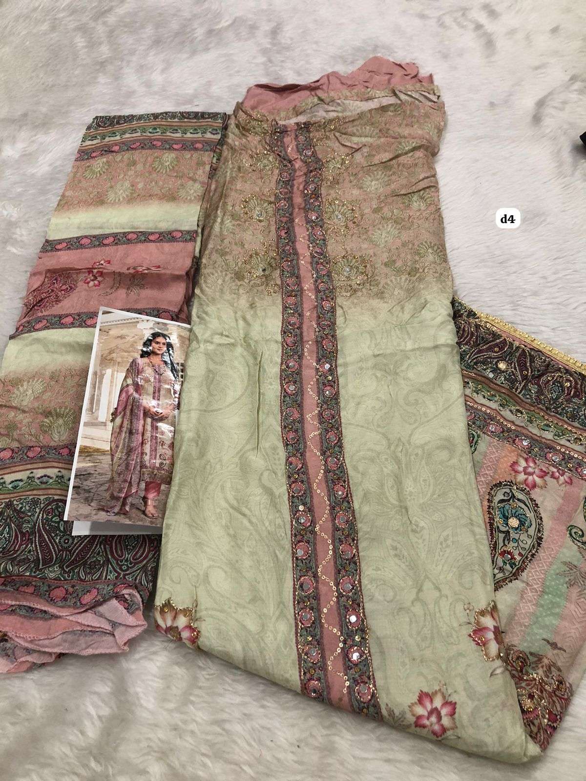 Falah Premium Muslin Collection code 30457 by Falah Designer Suits-03