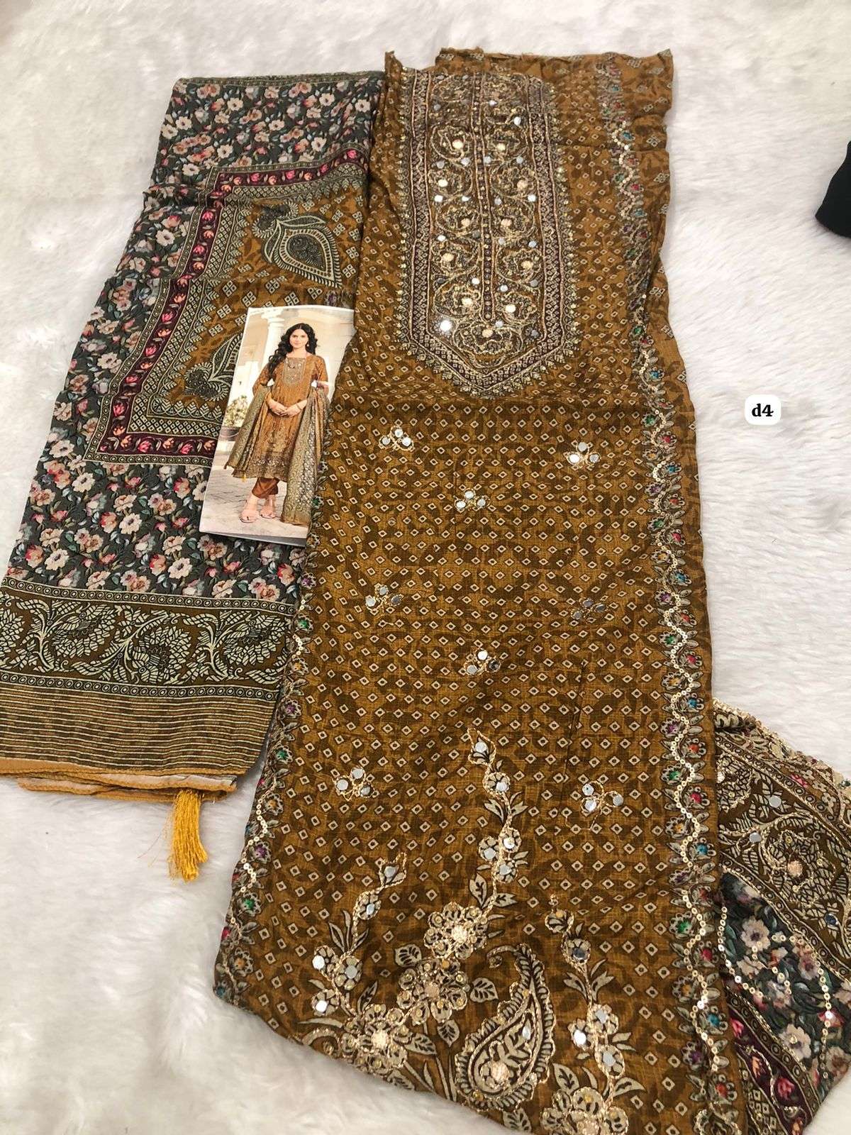 Falah Premium Muslin Collection code 30459 by Falah Designer Suits-03