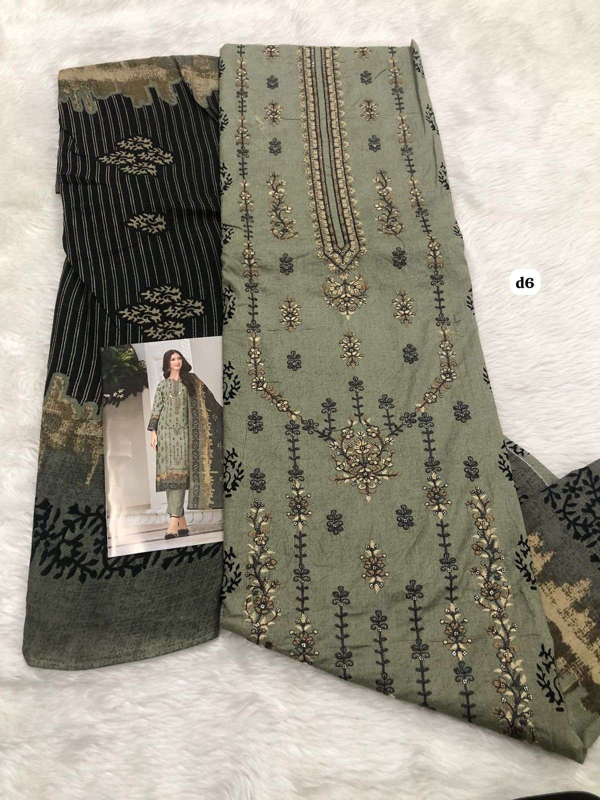 Falah Premium Muslin Collection code 30463 by Falah Designer Suits-02