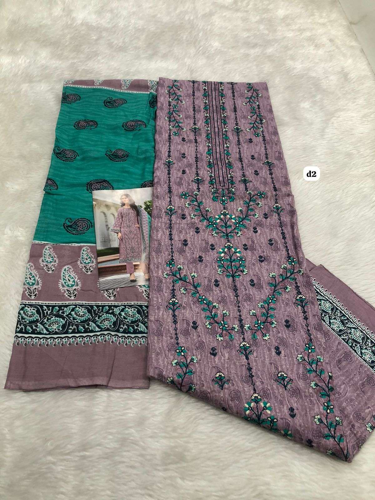 Falah Premium Muslin Collection code 30463 by Falah Designer Suits-03