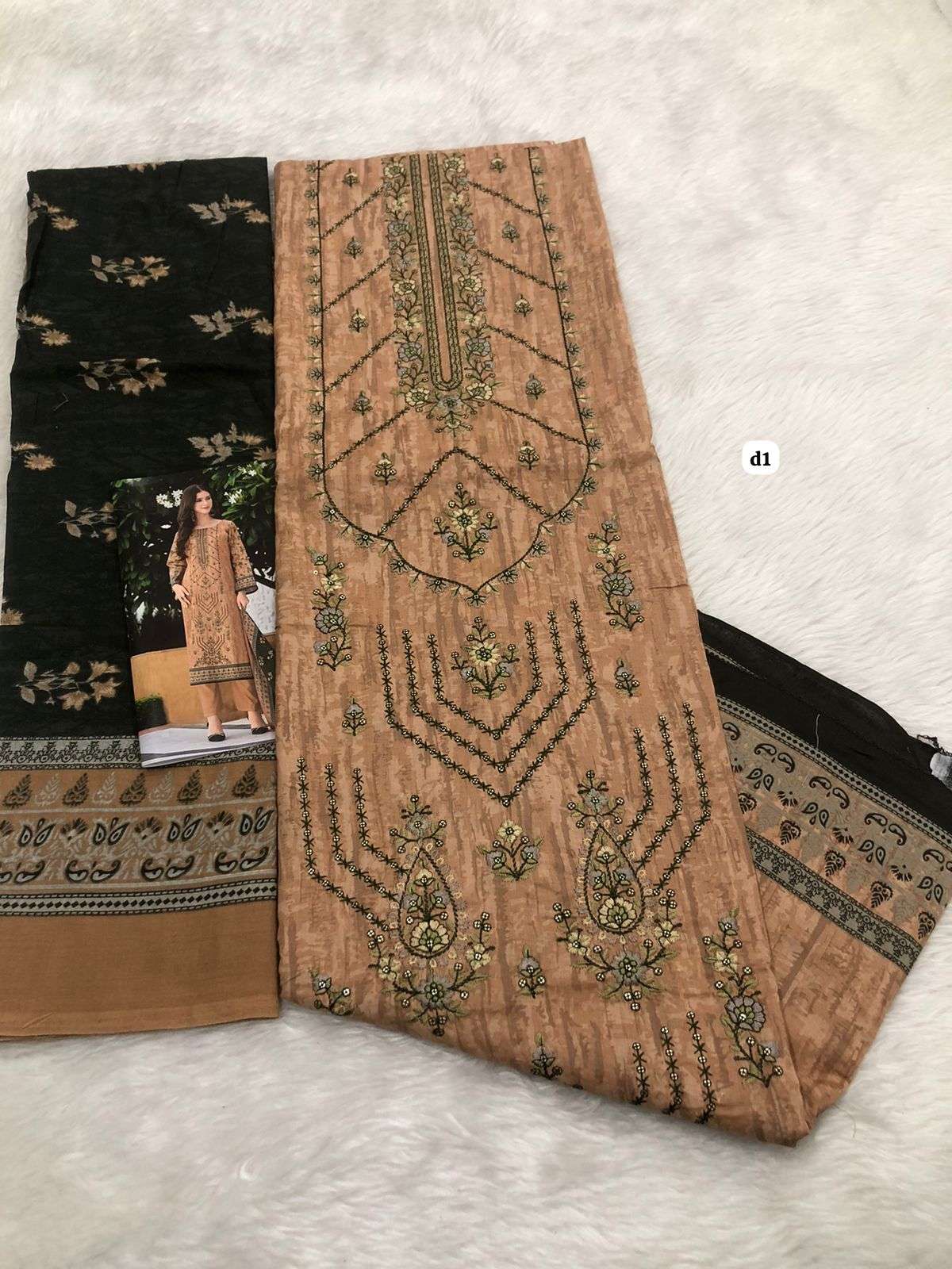 Falah Premium Muslin Collection code 30463 by Falah Designer Suits-08