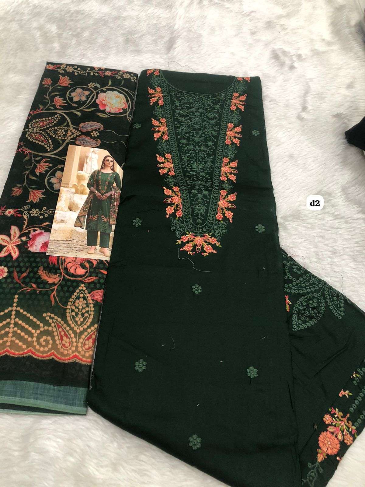 Falah Premium Muslin Collection code 30466 by Falah Designer Suits-01-06