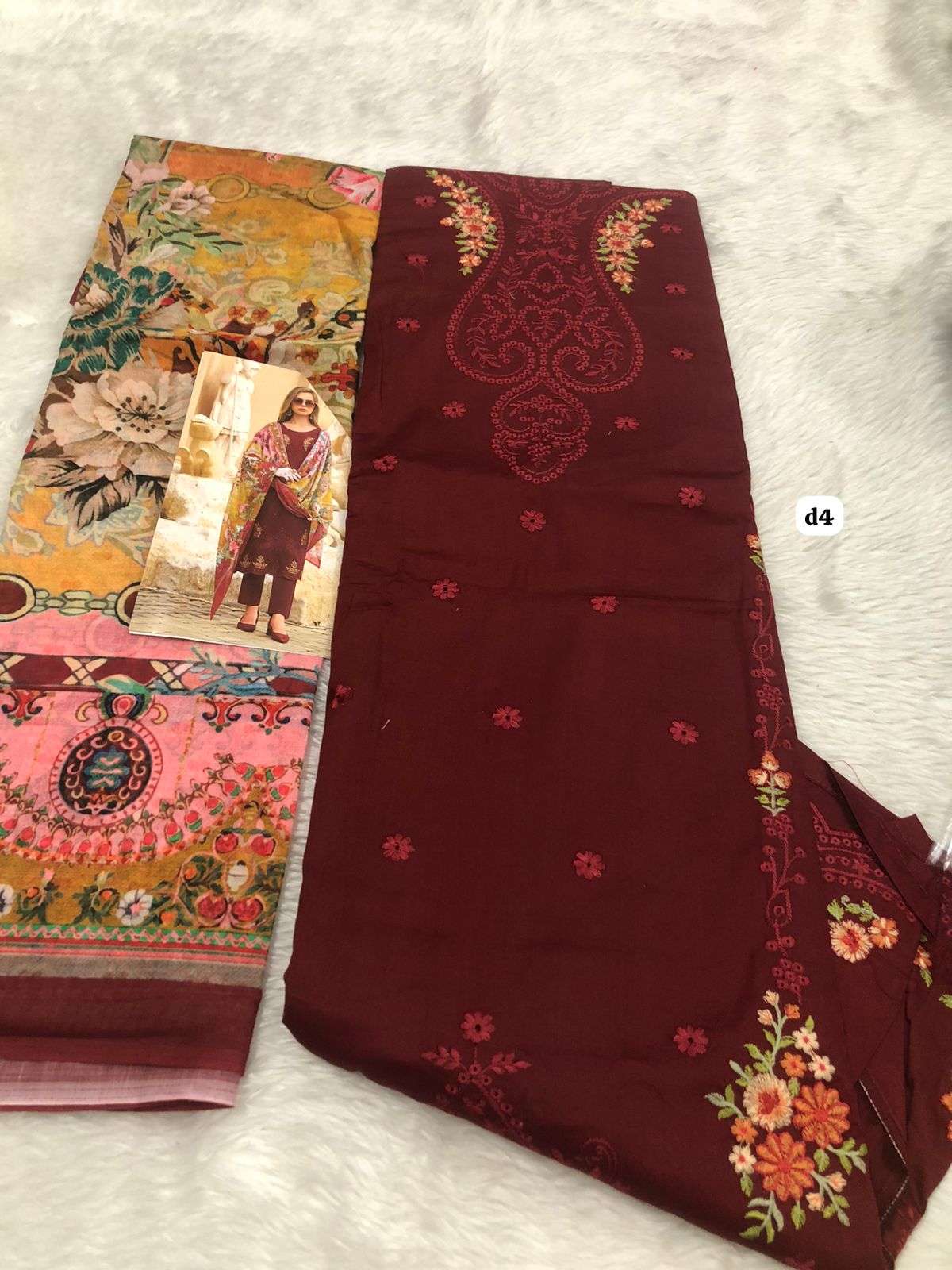 Falah Premium Muslin Collection code 30466 by Falah Designer Suits-04