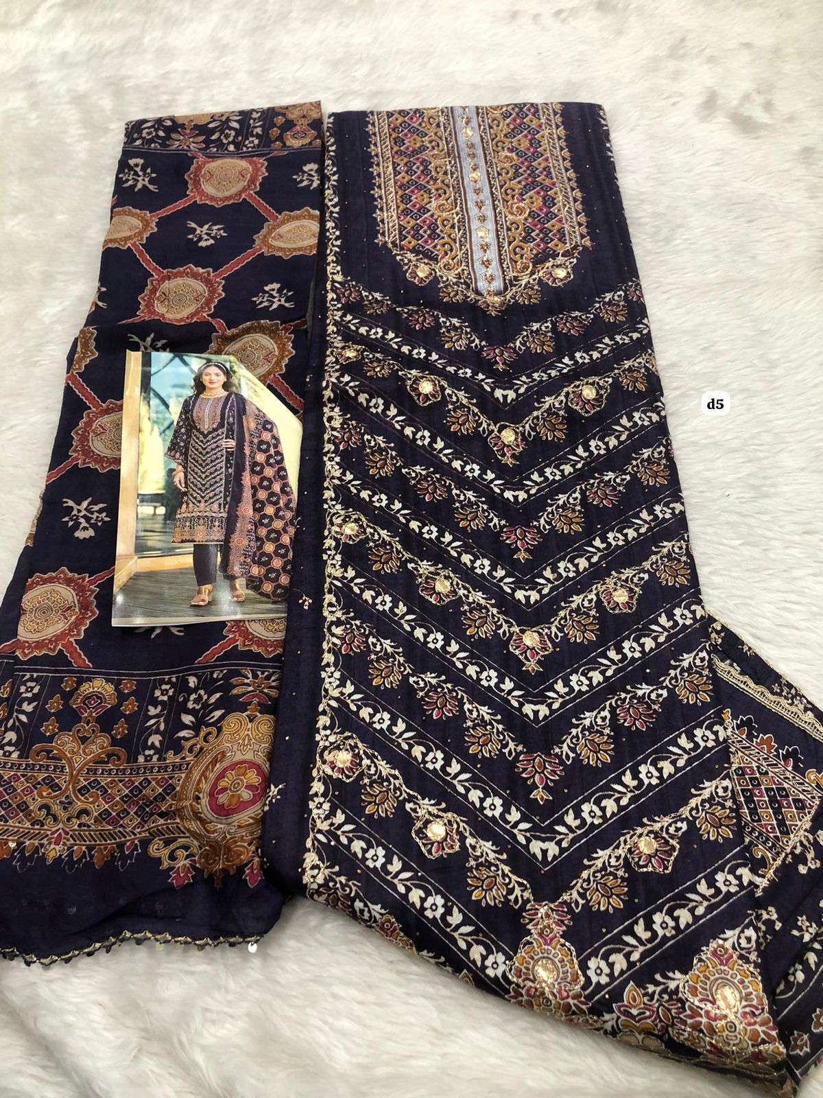 Falah Premium Muslin Collection code 30467 by Falah Designer Suits-01