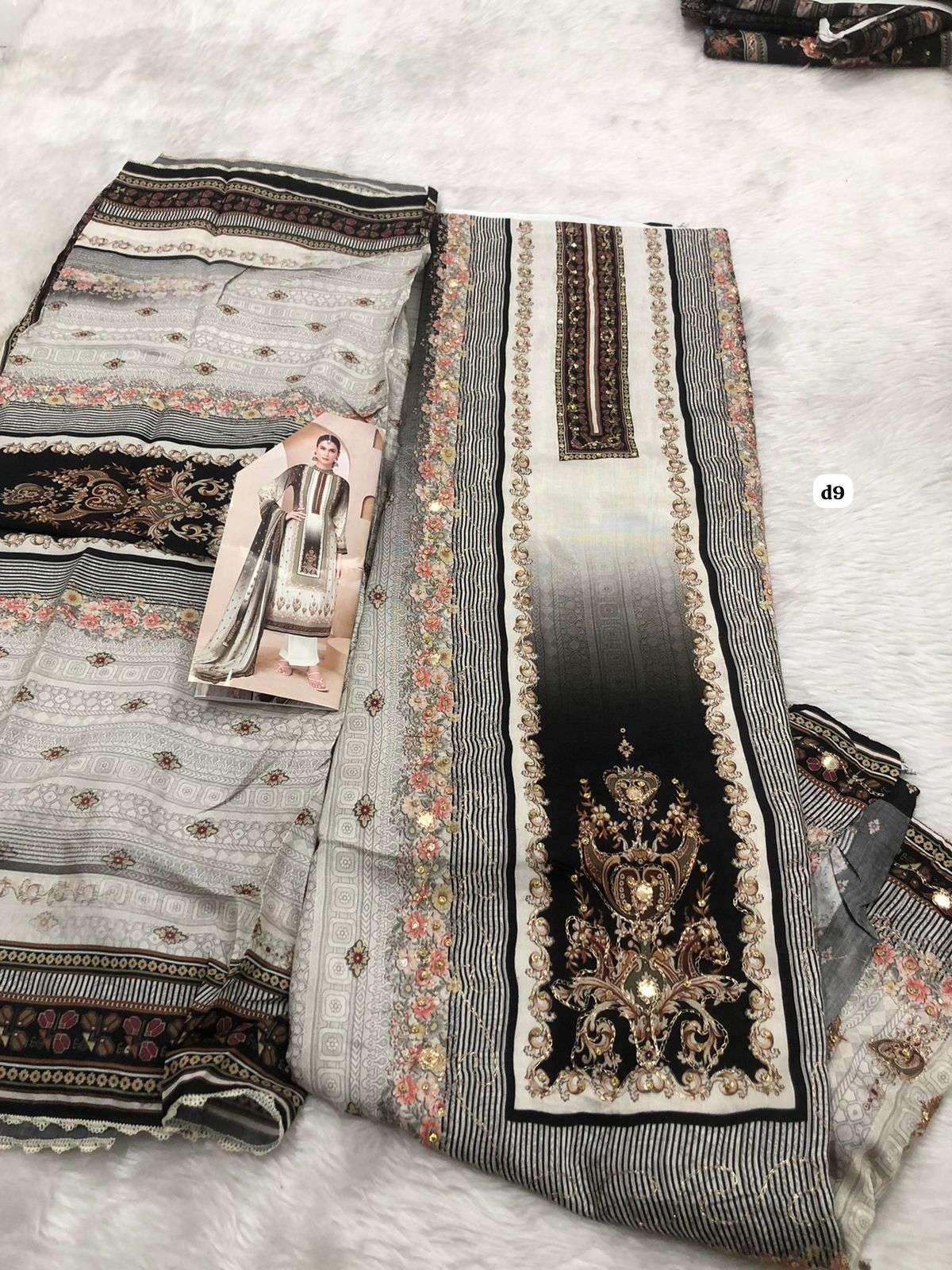 Falah Premium Muslin Collection code 30468 by Falah Designer Suits-01-10