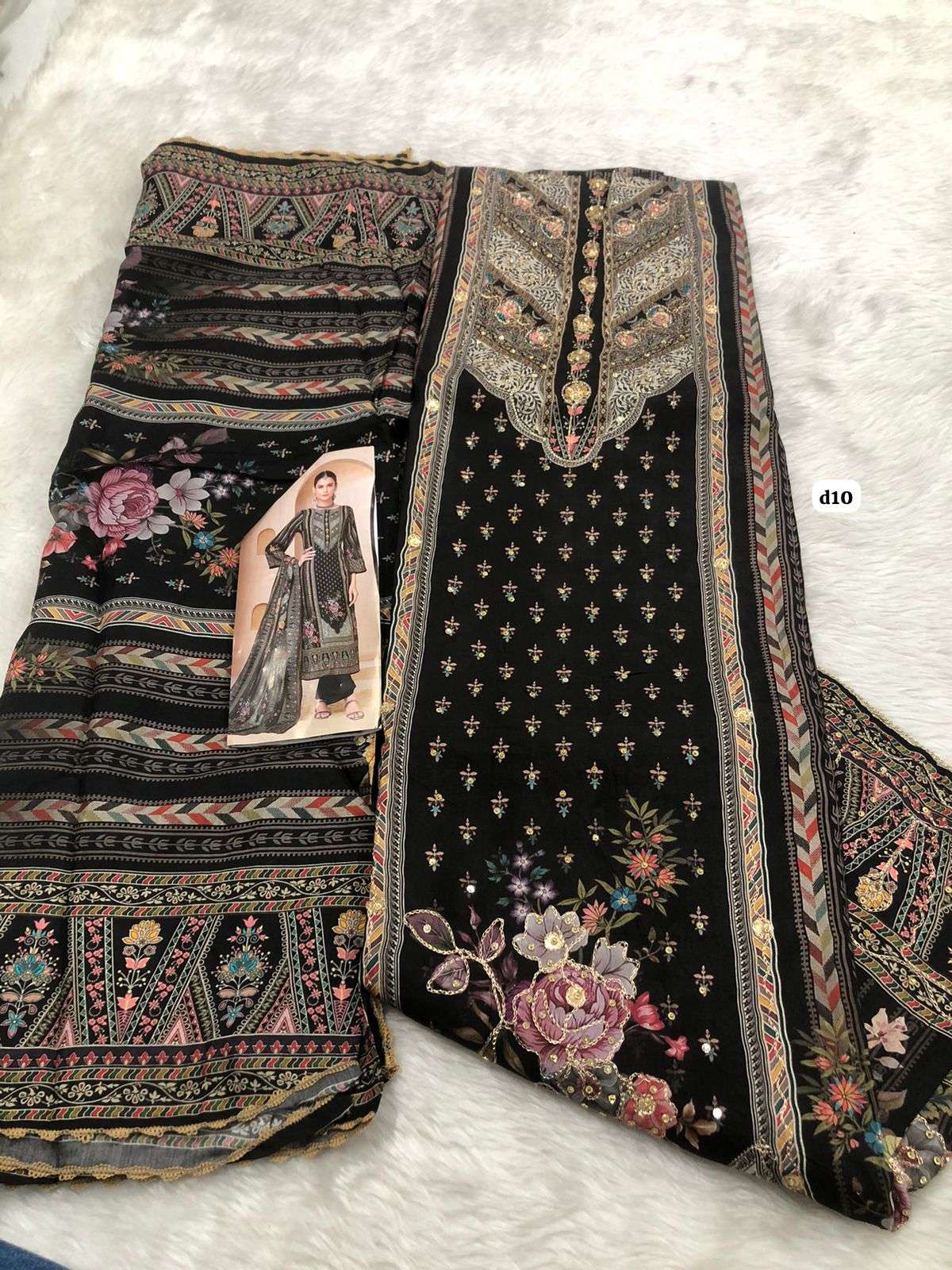 Falah Premium Muslin Collection code 30468 by Falah Designer Suits-03