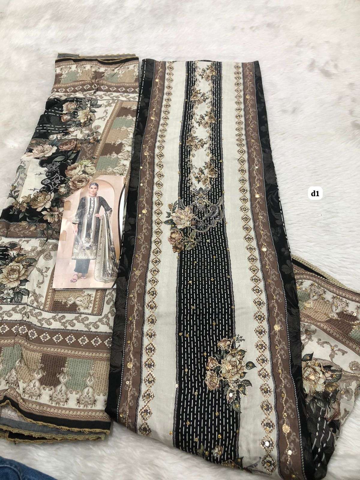 Falah Premium Muslin Collection code 30468 by Falah Designer Suits-10