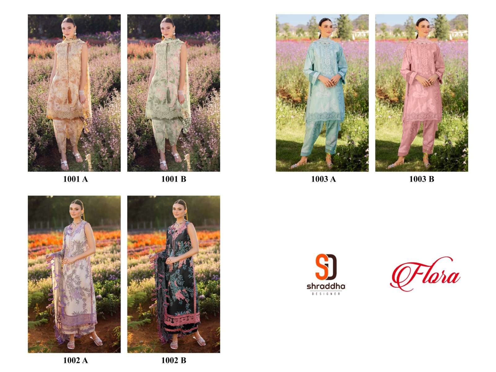 FLORA vol 01 by SHARADDHA DESIGNER-01-05 B