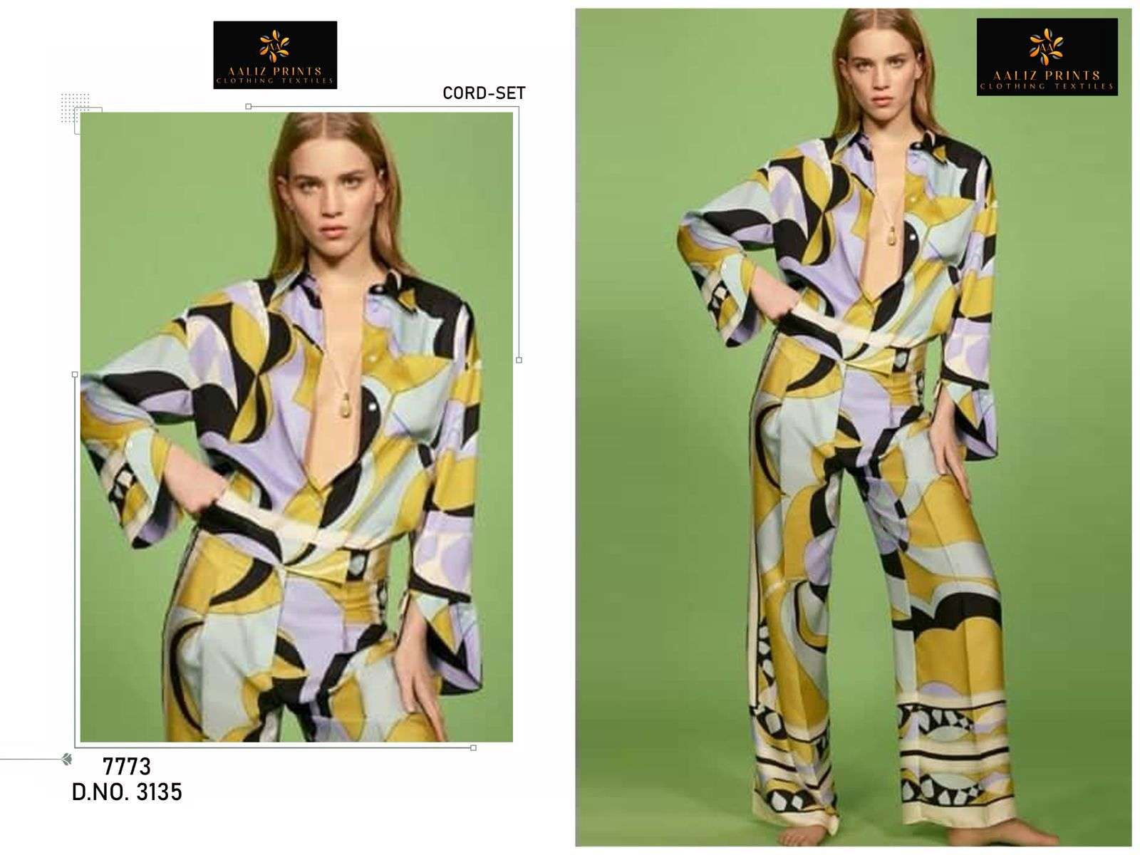 HOLLYWOOD CORD SET VOL 1 Full Stiched Printed Aaliz Prints-05