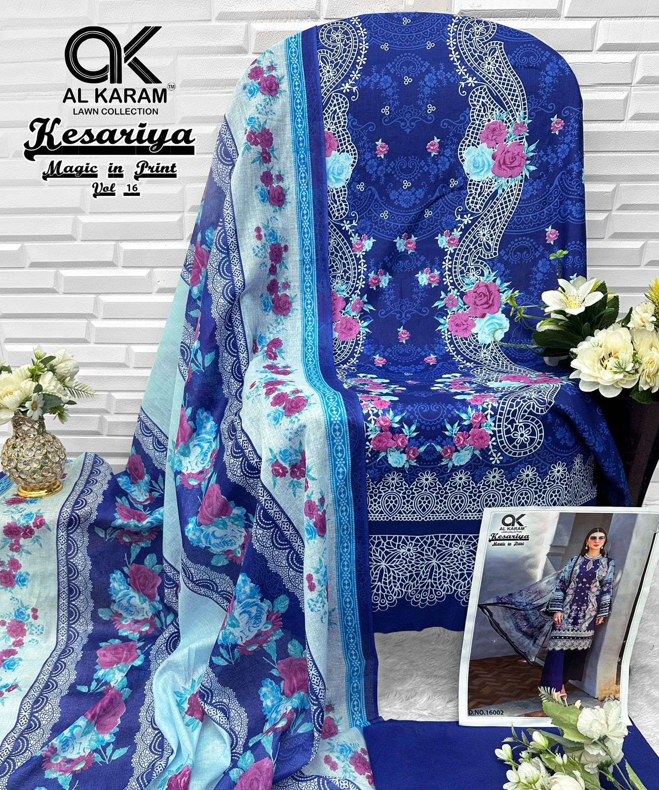 Kesariya Magic in Print VOL 16 by Al Karam-11