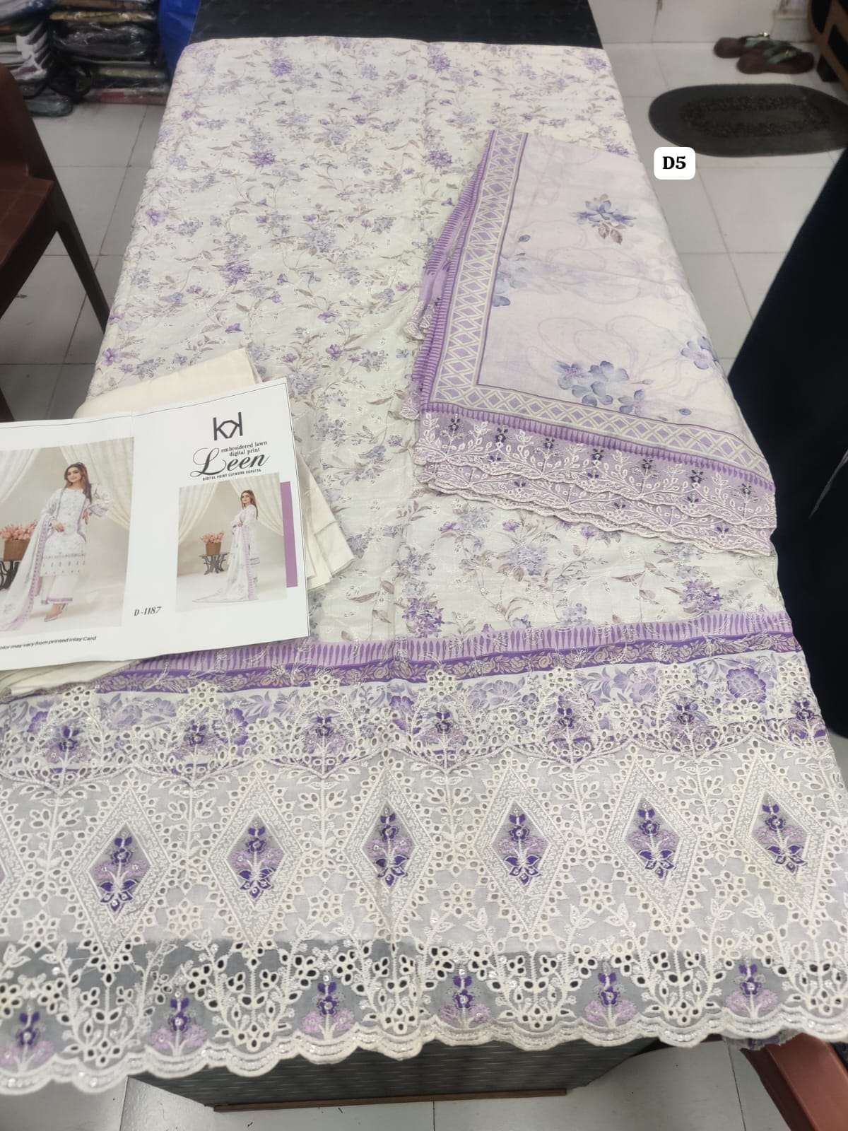 LEEN New Embroidered Digital Printed Lawn Shahid Tawakkal-08