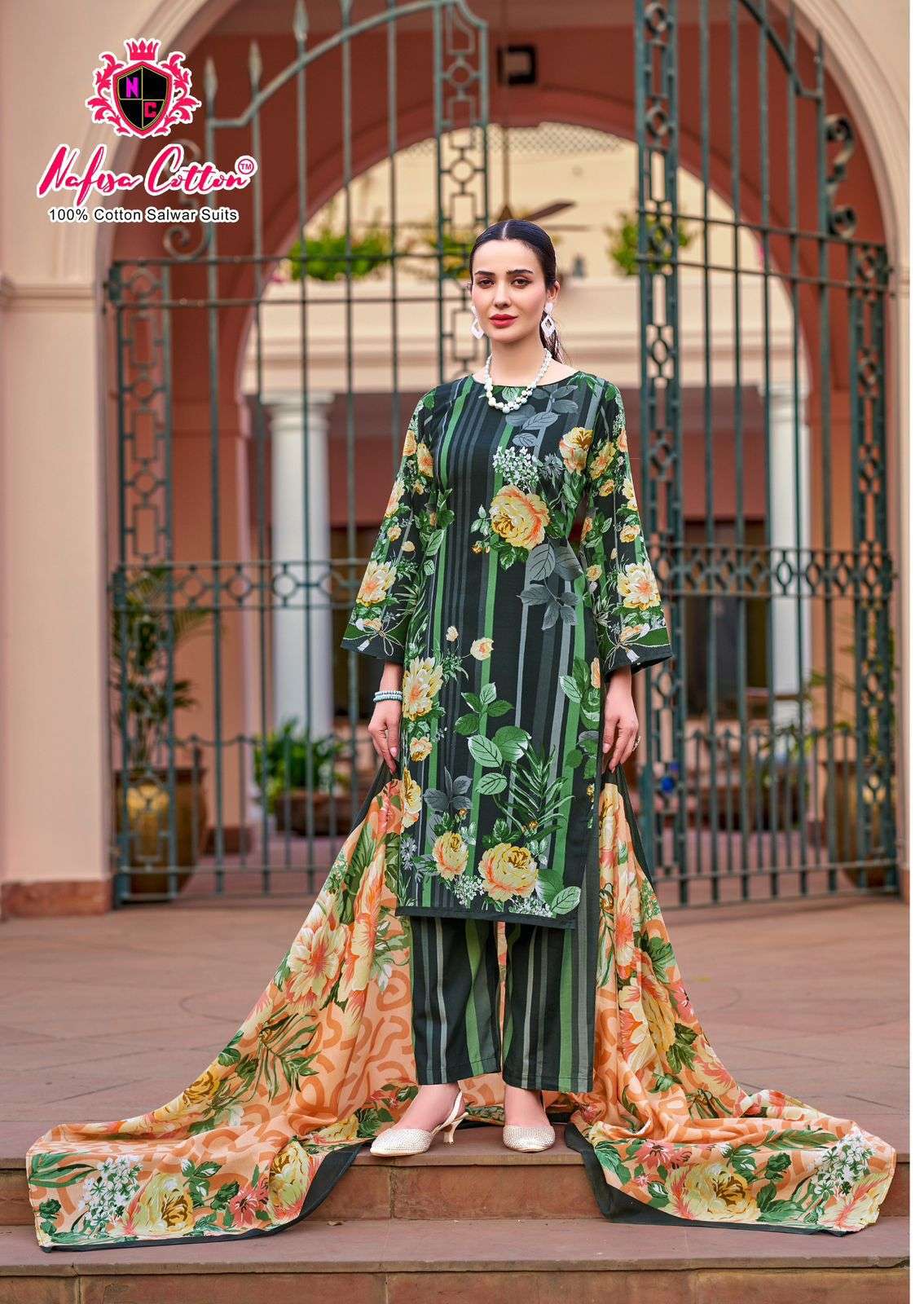 MAJESTIC KARACHI SUITS BY NAFISHA COTTON-06