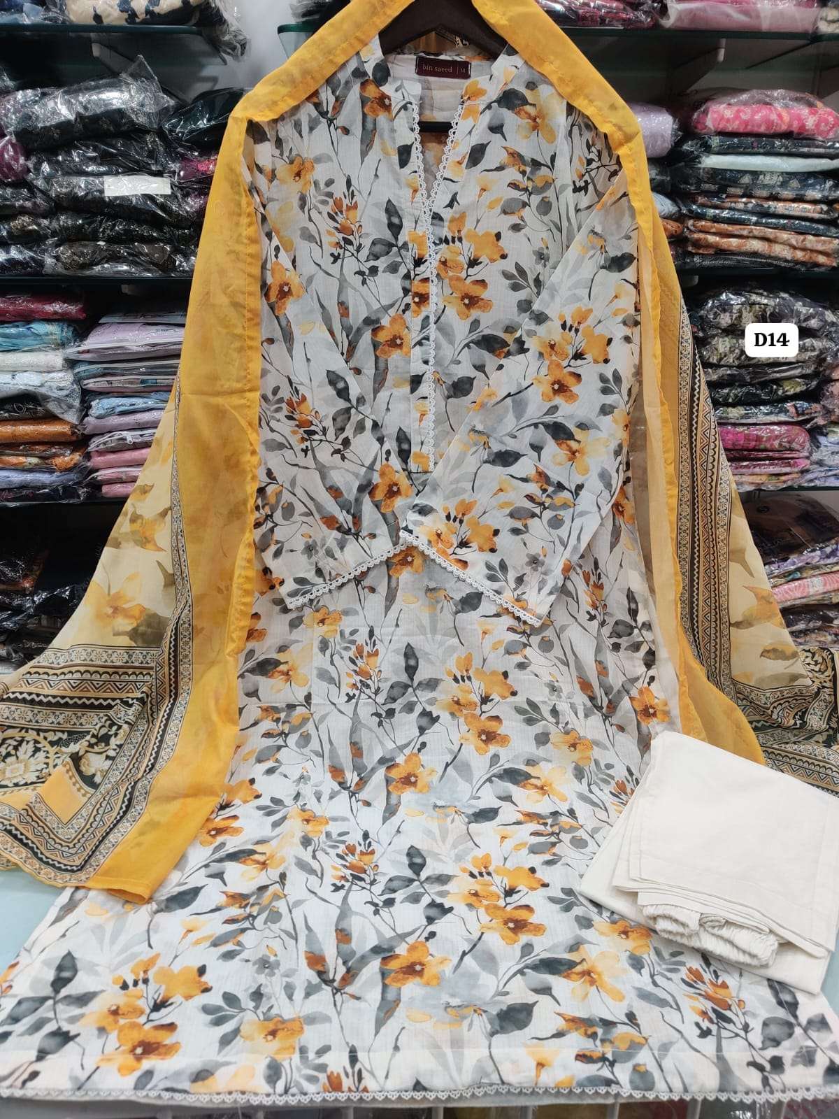 RTW Printed Lawn Collection 2025 by BIN SAEED-06