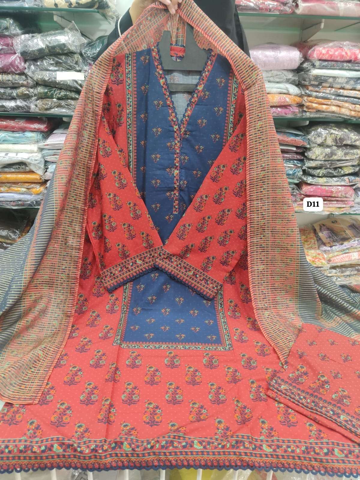 RTW Printed Lawn Collection 2025 by BIN SAEED-09