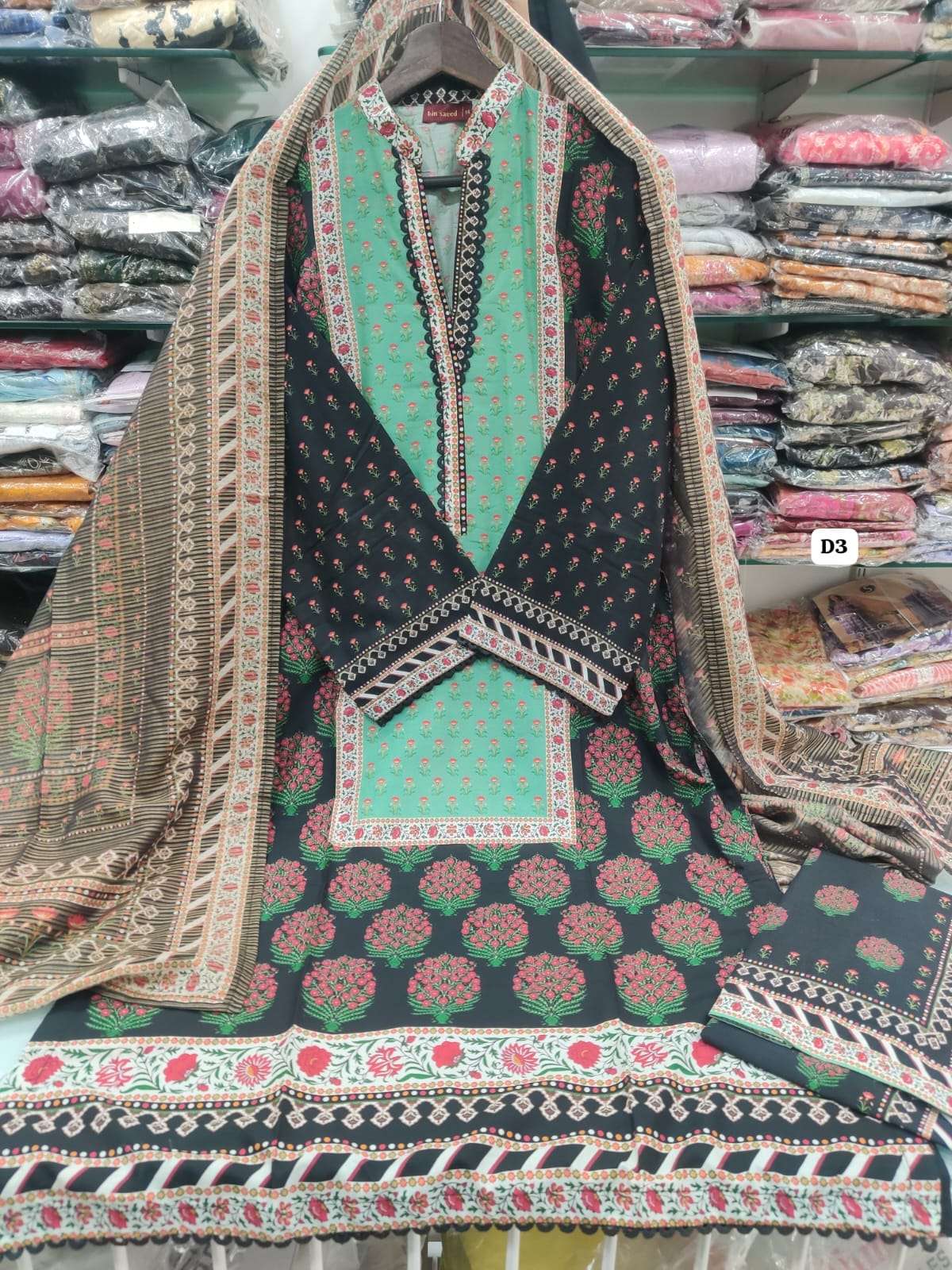 RTW Printed Lawn Collection 2025 by BIN SAEED-16