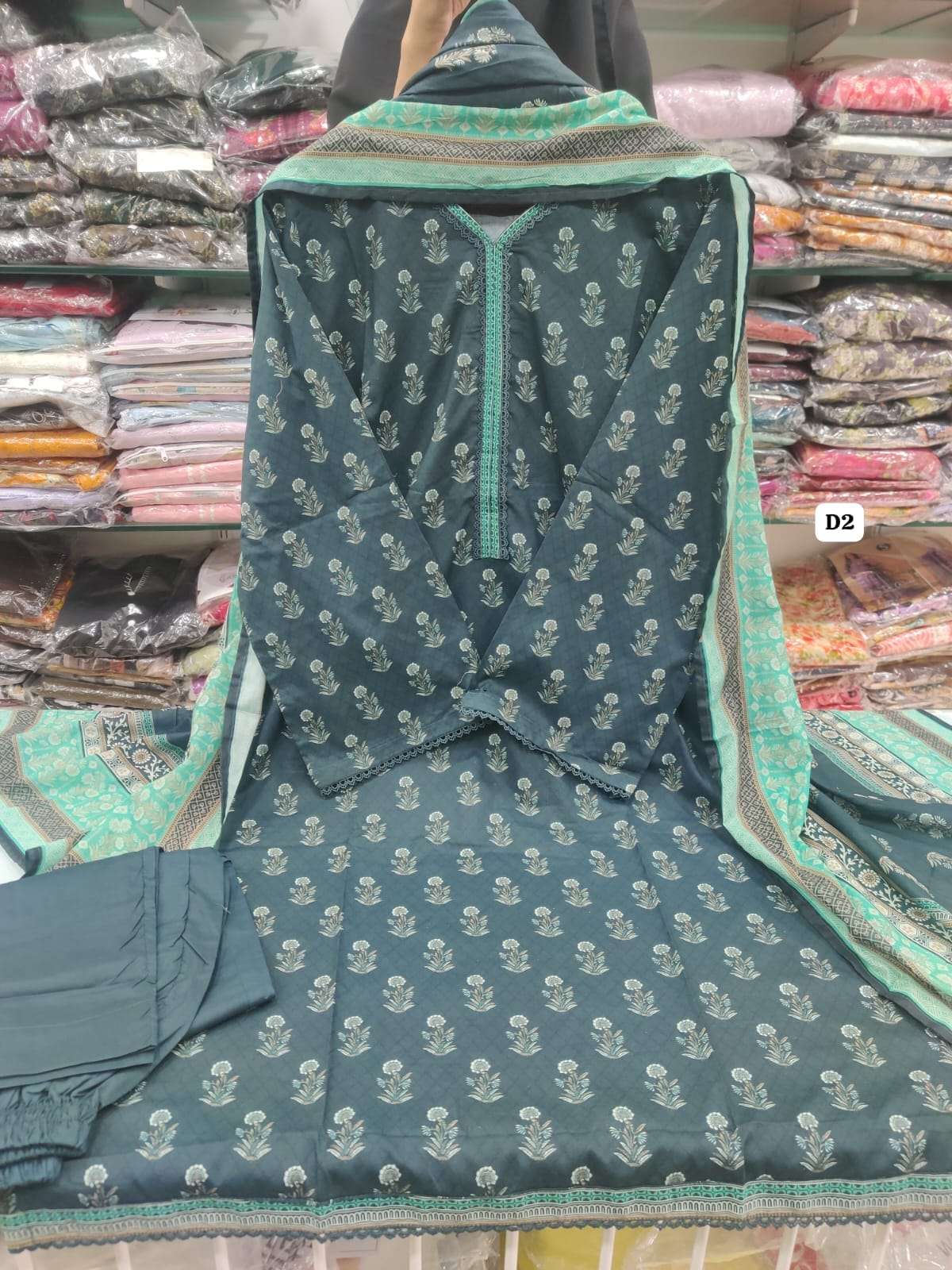 RTW Printed Lawn Collection 2025 by BIN SAEED-17