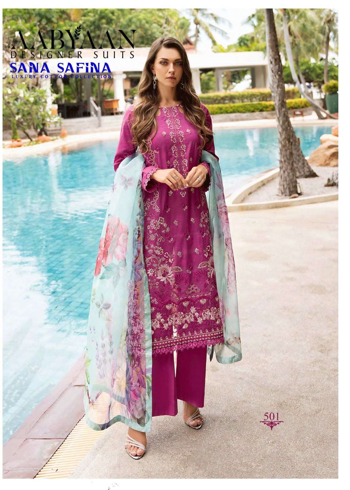 SANA SAFINA VOL-5 Karachi Style by AABYAAN-06