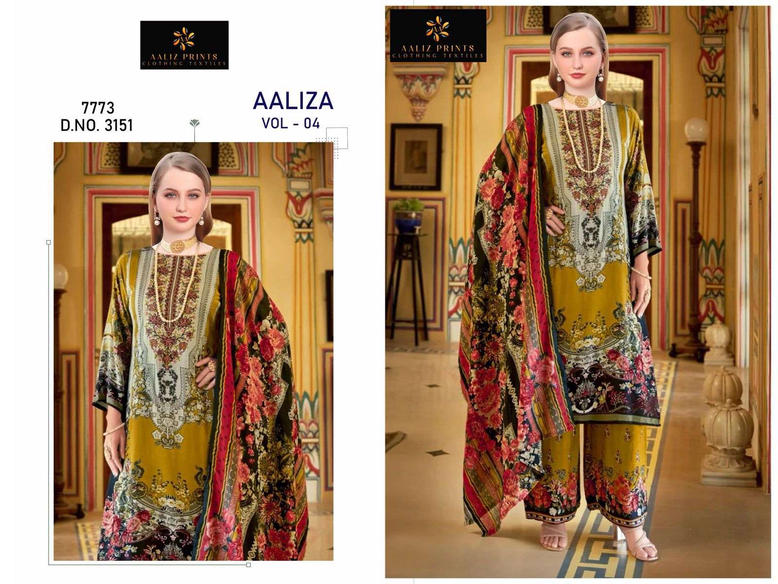 Aaliza vol 4 embroidery collection vol By Aaliz Prints-02