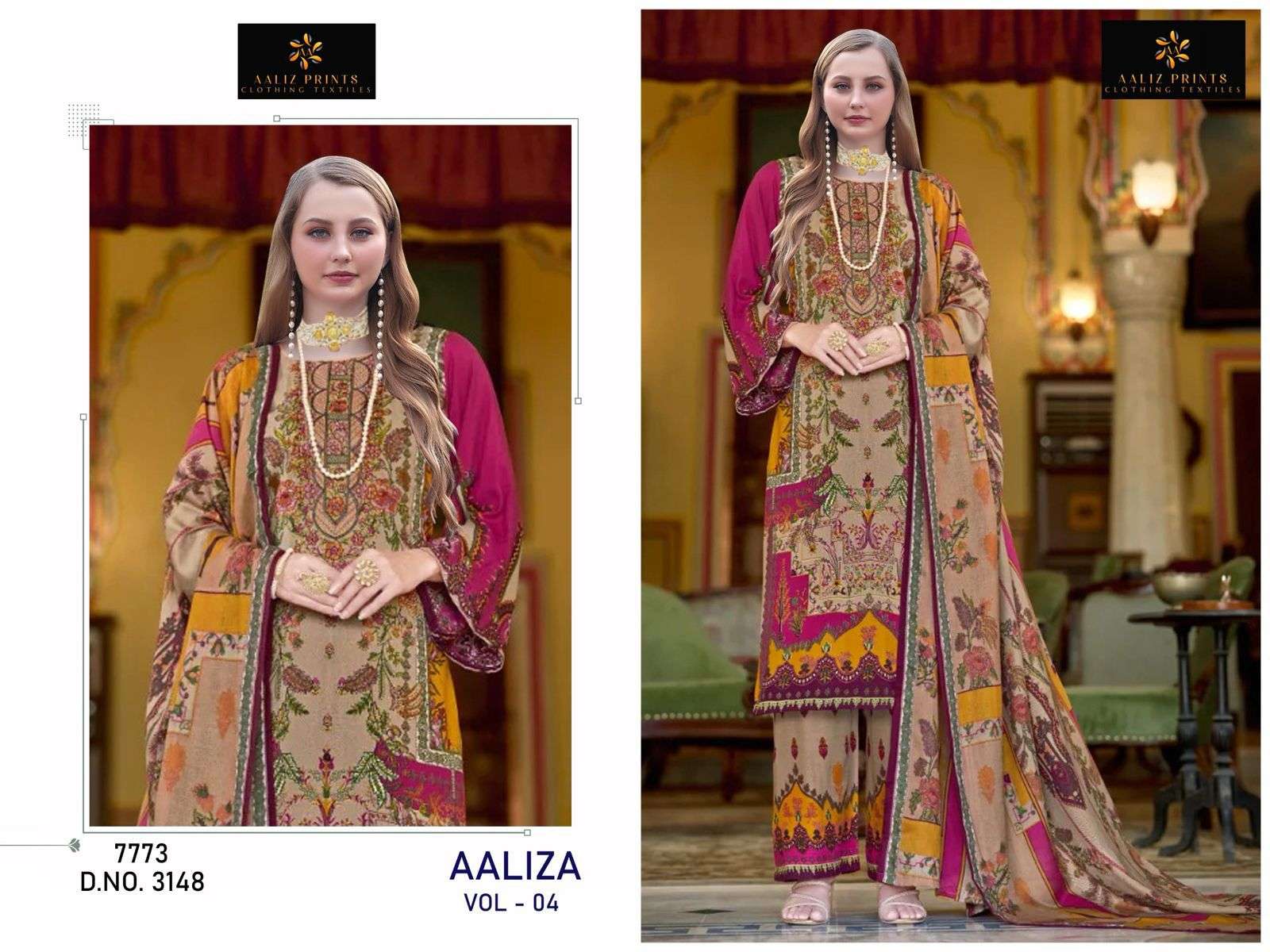 Aaliza vol 4 embroidery collection vol By Aaliz Prints-03