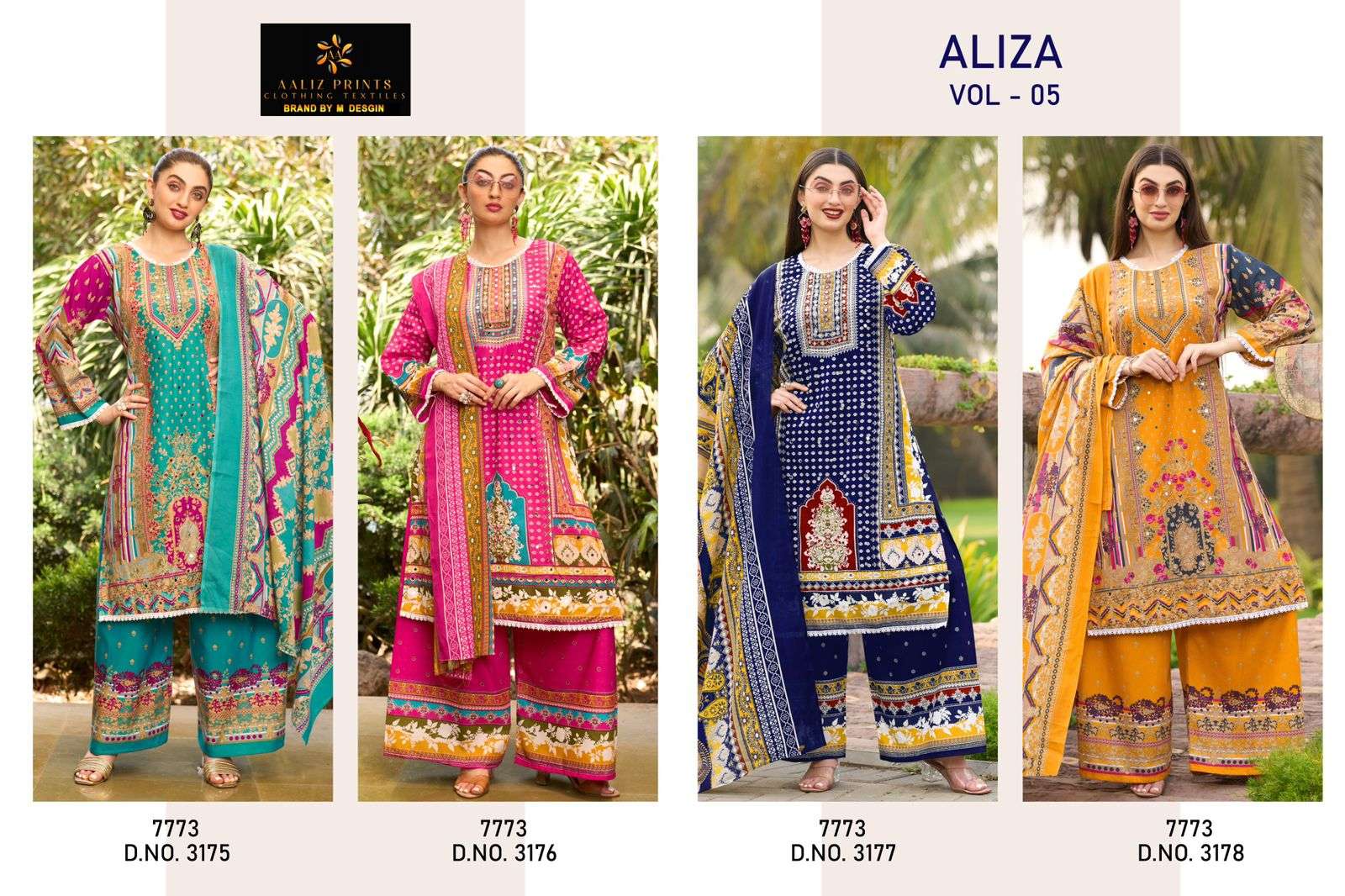 Aaliza vol 5 embroidery collection By Aaliz Prints-01-08