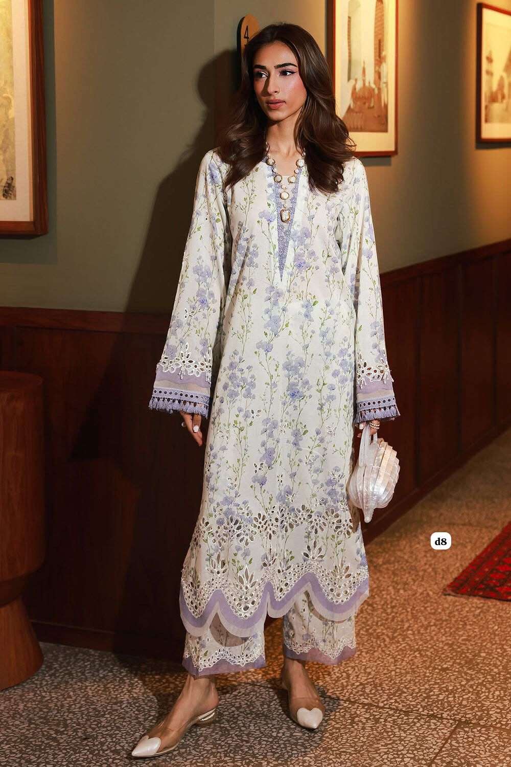 BALLERINA 2 PIECE LAWN 25 Model & OPen Pic by NUREH-03