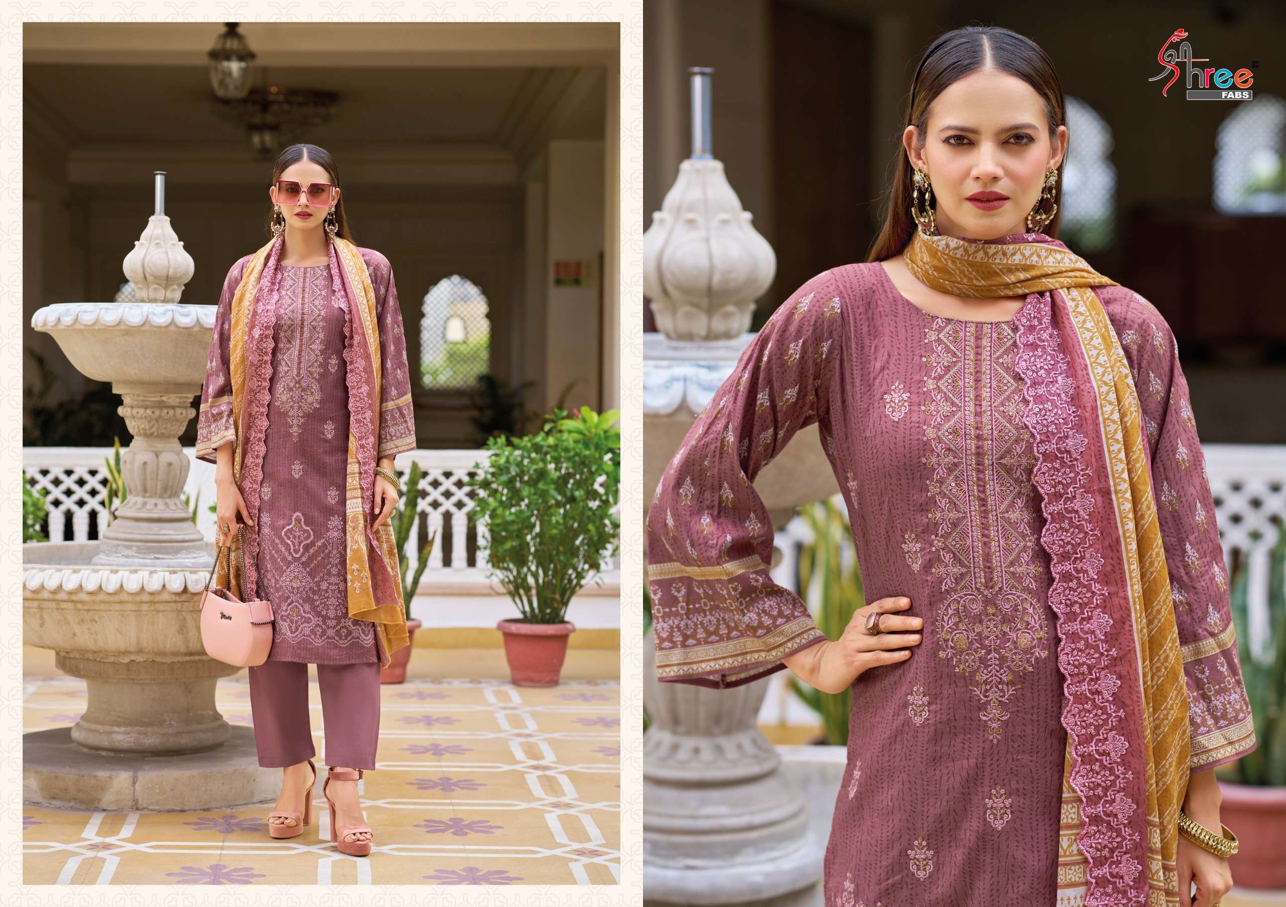 BIN SAEED LAWN COLLECTION VOL-22 BY SHREE-02