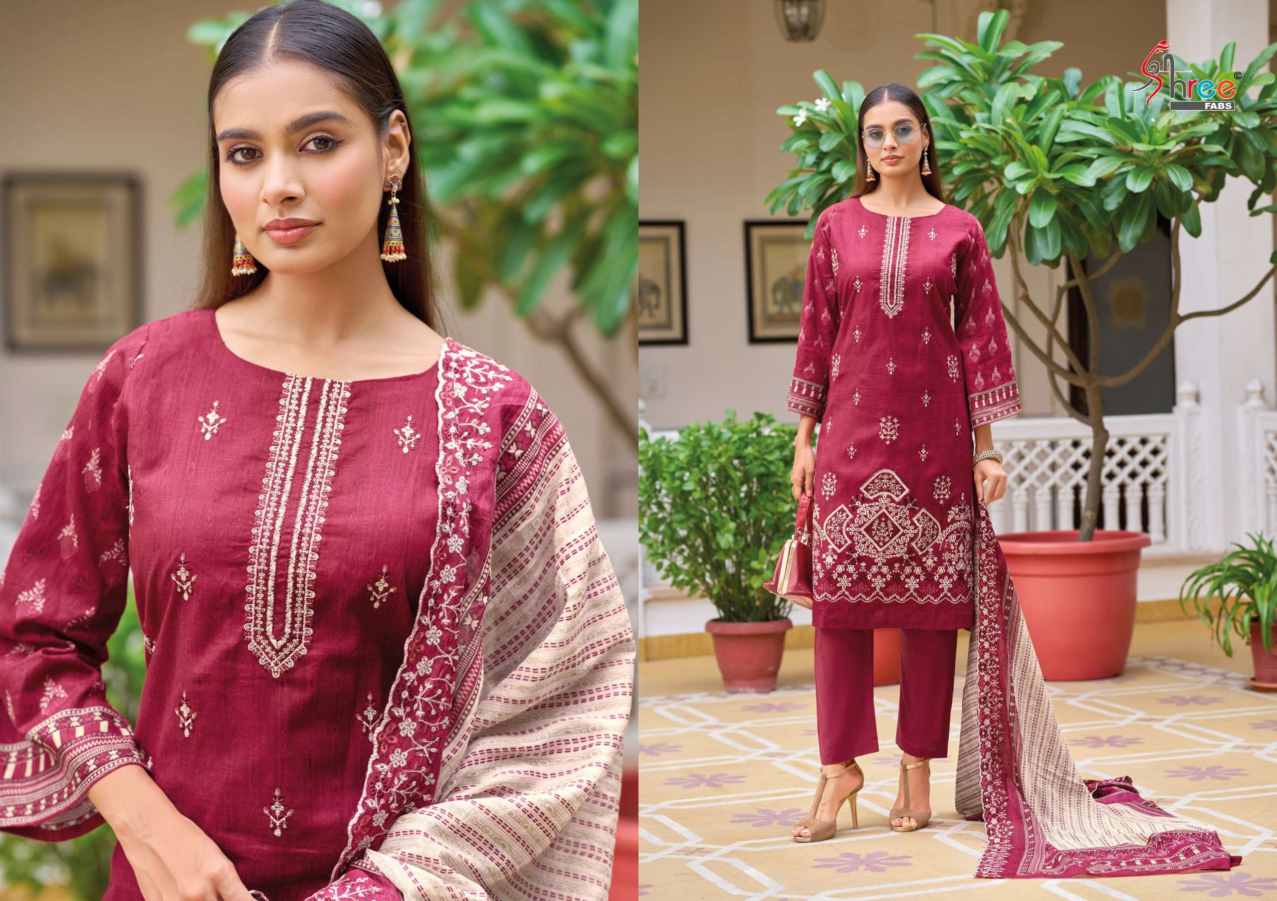 BIN SAEED LAWN COLLECTION VOL-22 BY SHREE-04