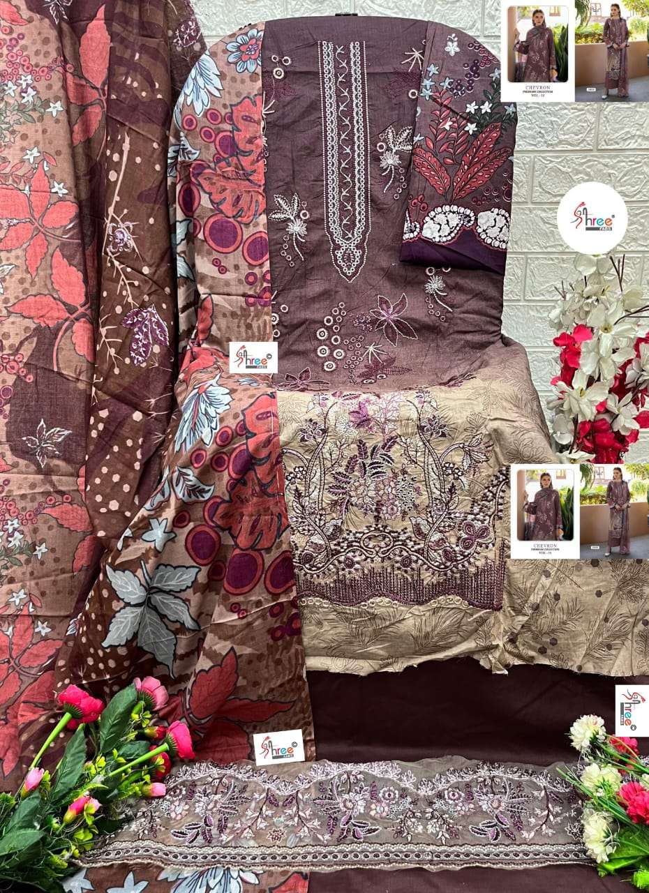 CHEVRON PREMIUM COLLECTION VOL-11 BY SHREE-11