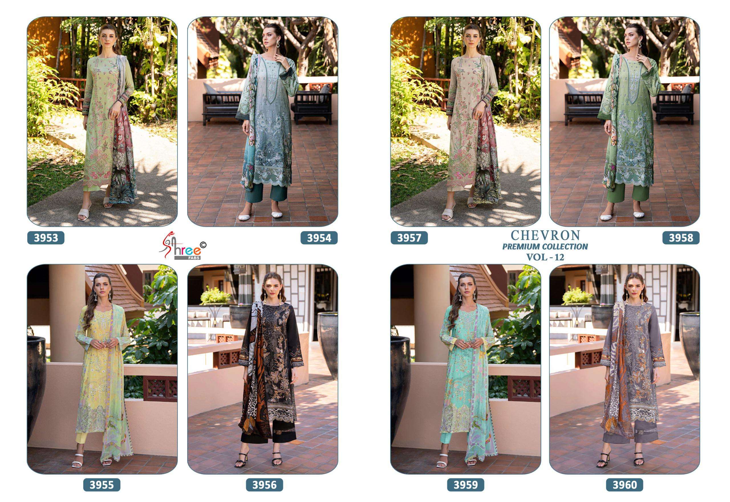 CHEVRON PREMIUM COLLECTION VOL-12 SHREE-01-08 A