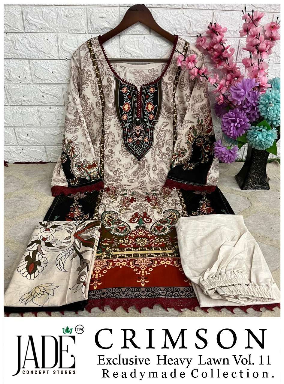 CRIMSON EXCLUSIVE LAWN COLLECTION VOL 11 Ready by JADE-03