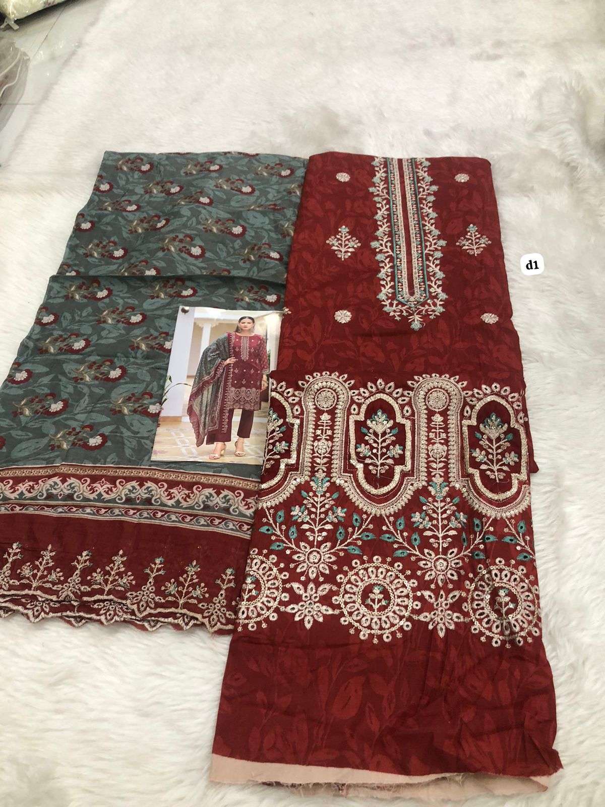 Falah Premium Cotton Collection code 30471 By Falah Designer Suits-05